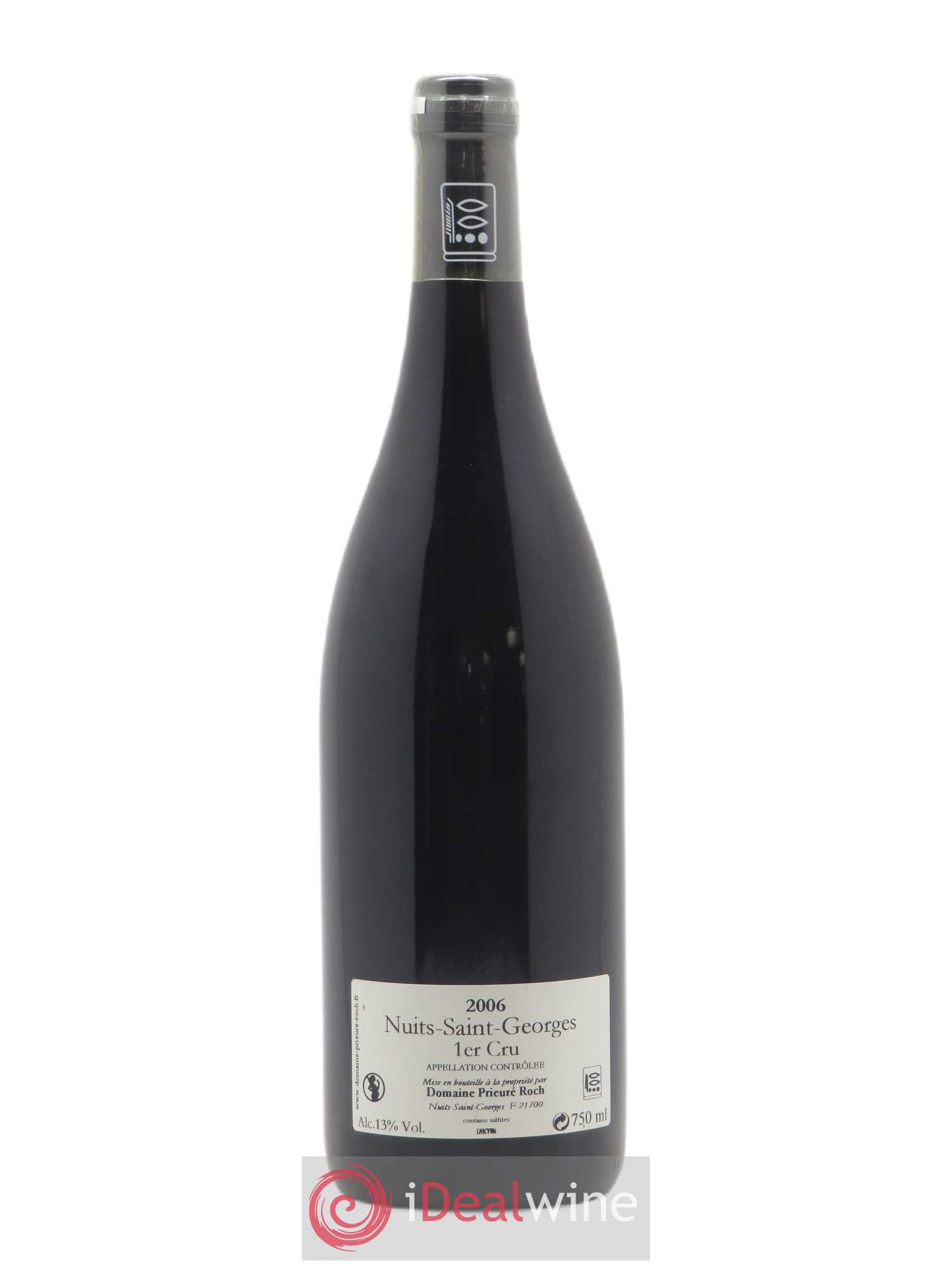 Nuits-Saint-Georges 1er Cru Vieilles Vignes Prieuré Roch 2006 - Lot de 1 bouteille - 1
