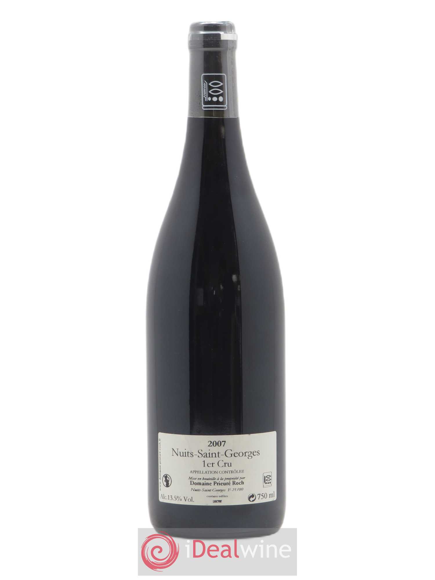 Nuits-Saint-Georges 1er Cru Vieilles Vignes Prieuré Roch 2007 - Lot de 1 bouteille - 1