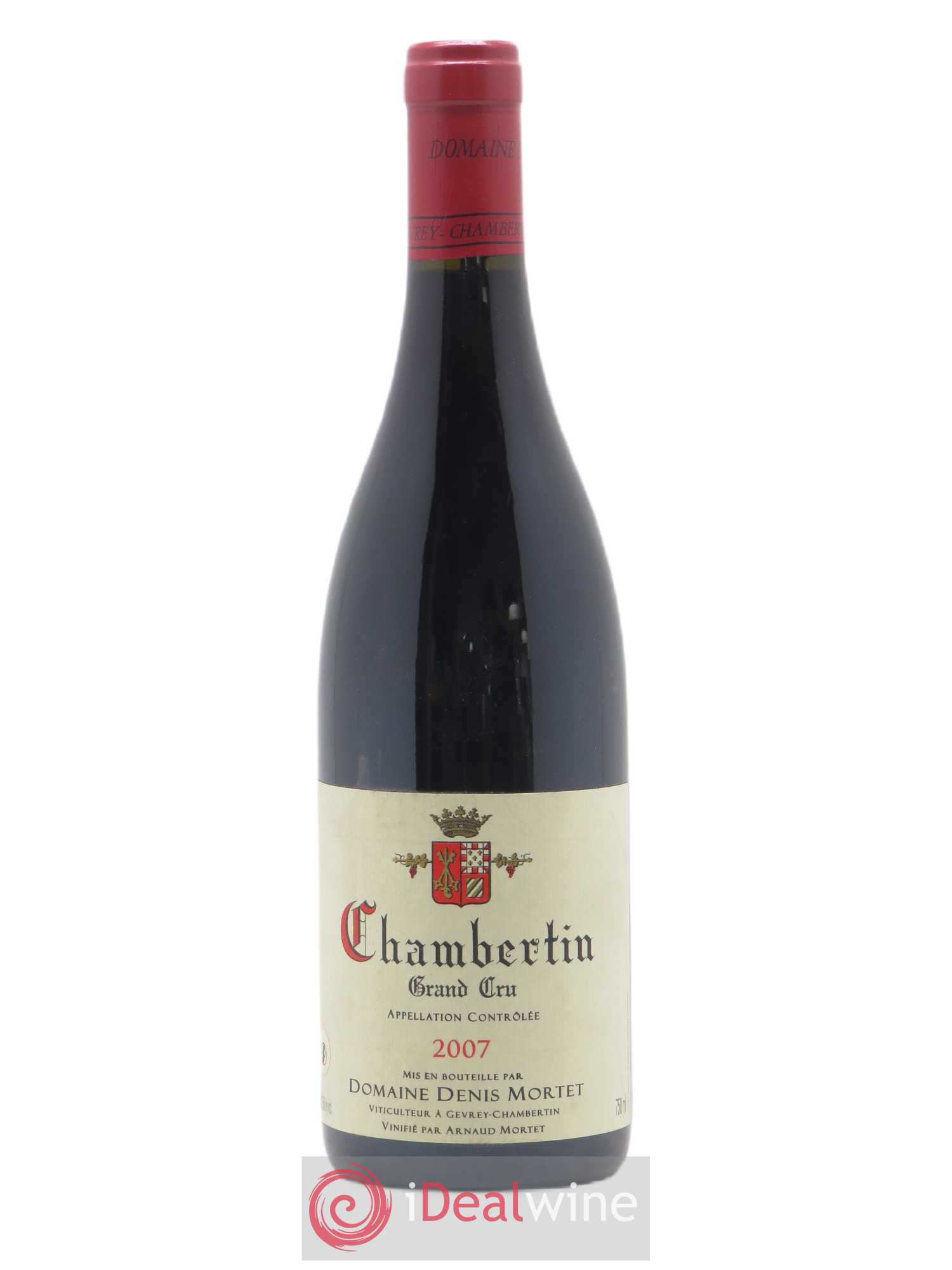Chambertin Grand Cru Denis Mortet (Domaine) 2007 - Lot de 1 bouteille - 0