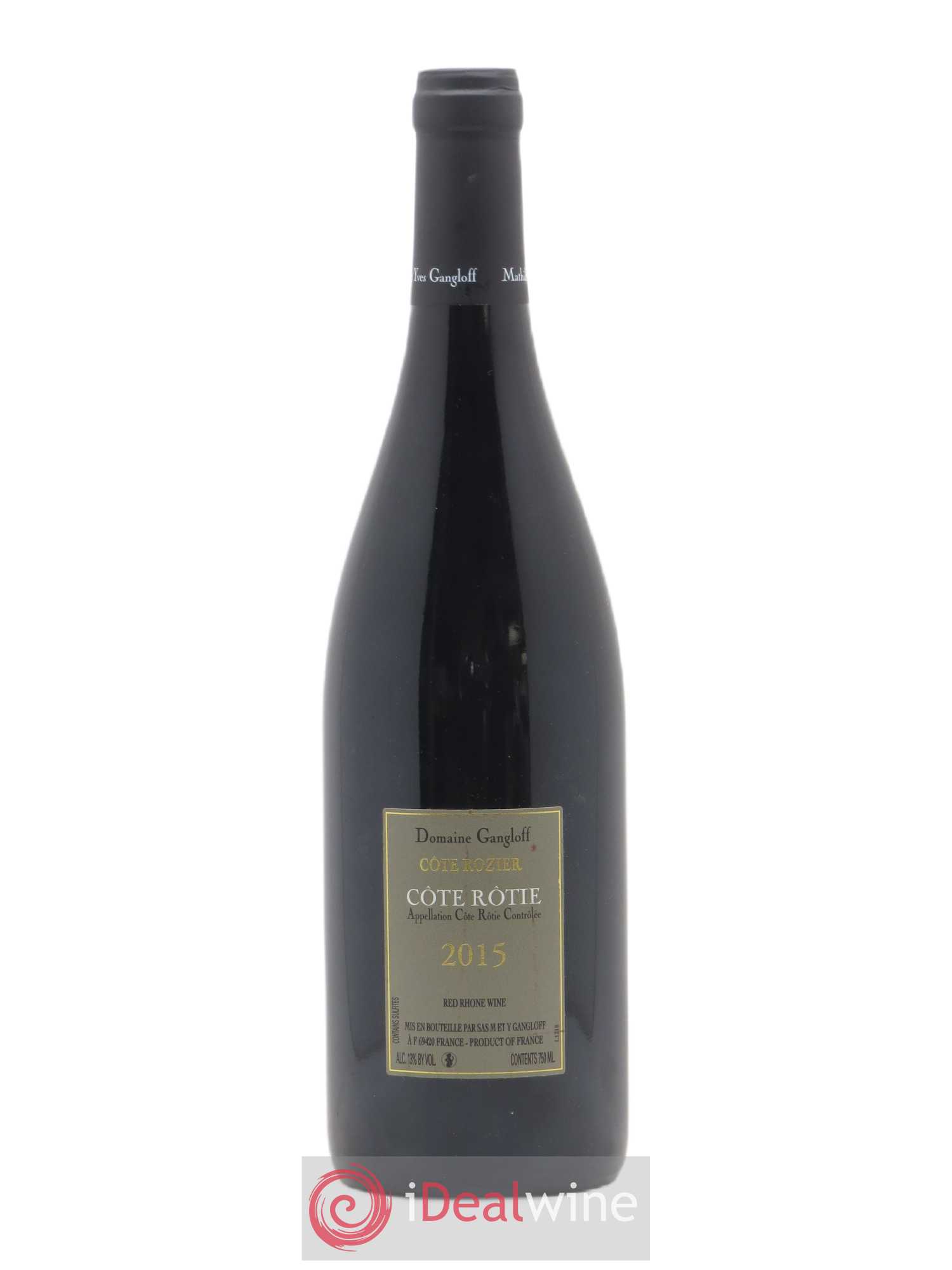 Côte-Rôtie Côte Rozier Gangloff (Domaine) 2015 - Lot de 1 bouteille - 1