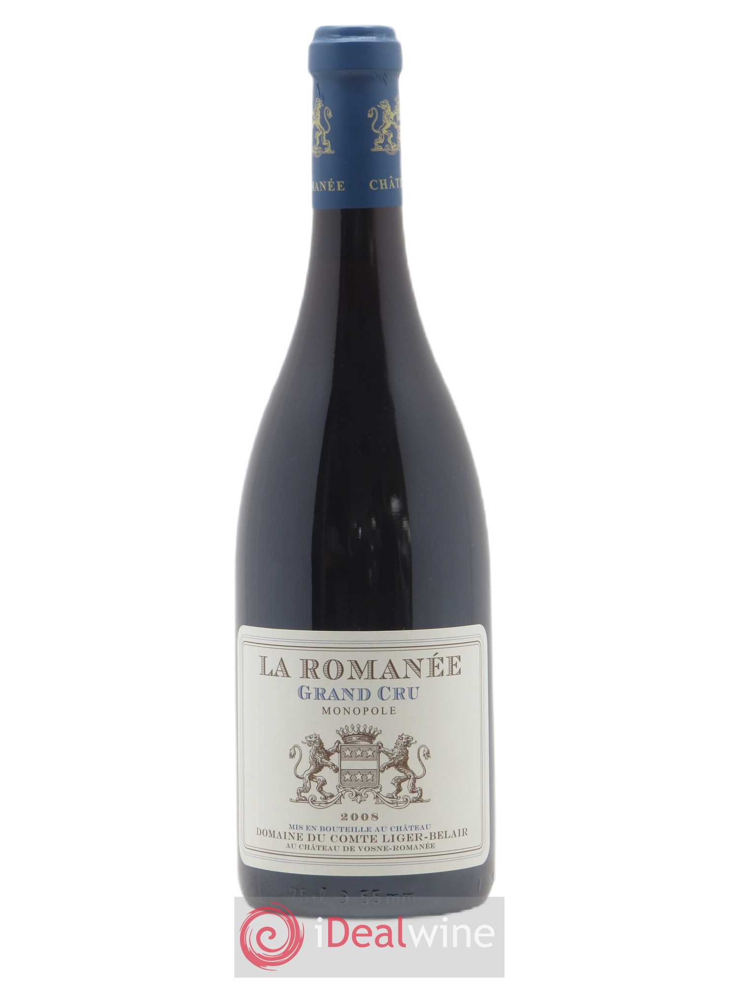 La Romanée Grand Cru Comte Liger-Belair (Domaine du) 2008 - Lot de 1 bouteille - 0