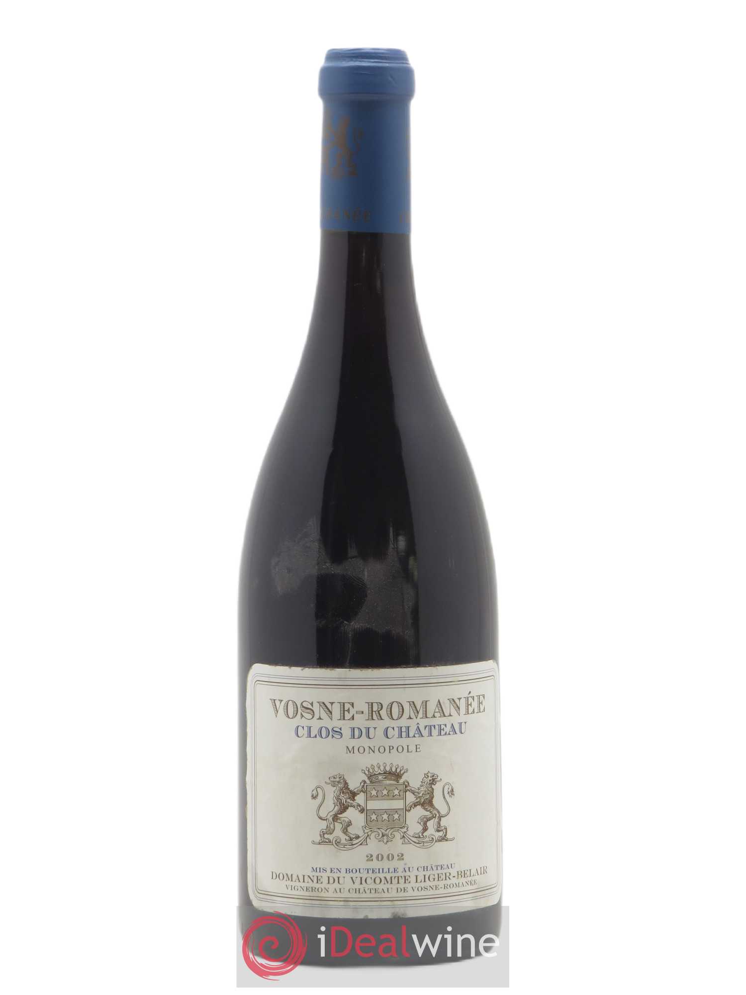 Vosne-Romanée Clos du Château Comte Liger-Belair (Domaine du) 2002 - Lot de 1 bouteille - 0