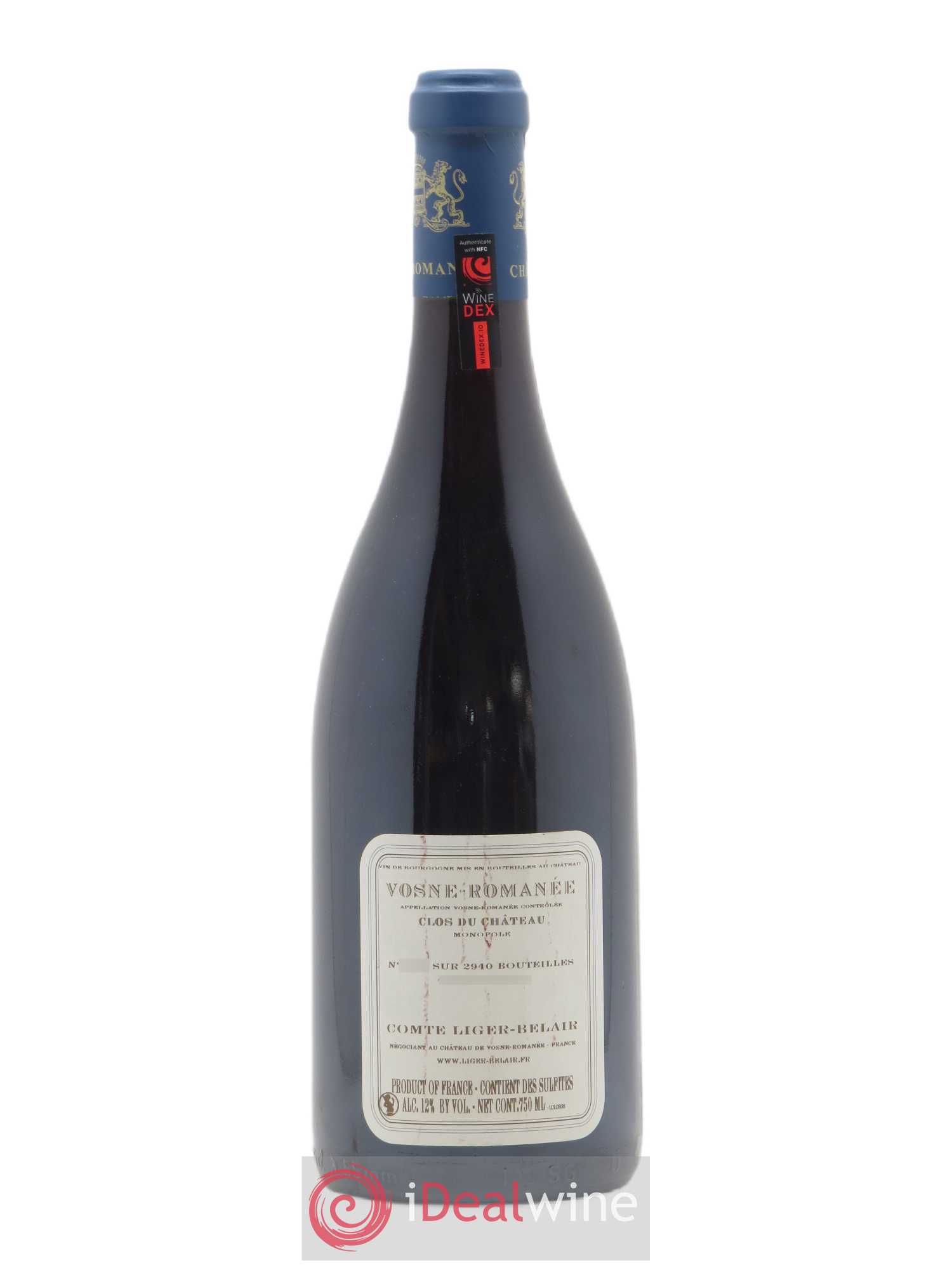 Vosne-Romanée Clos du Château Comte Liger-Belair (Domaine du) 2008 - Posten von 1 Flasche - 1