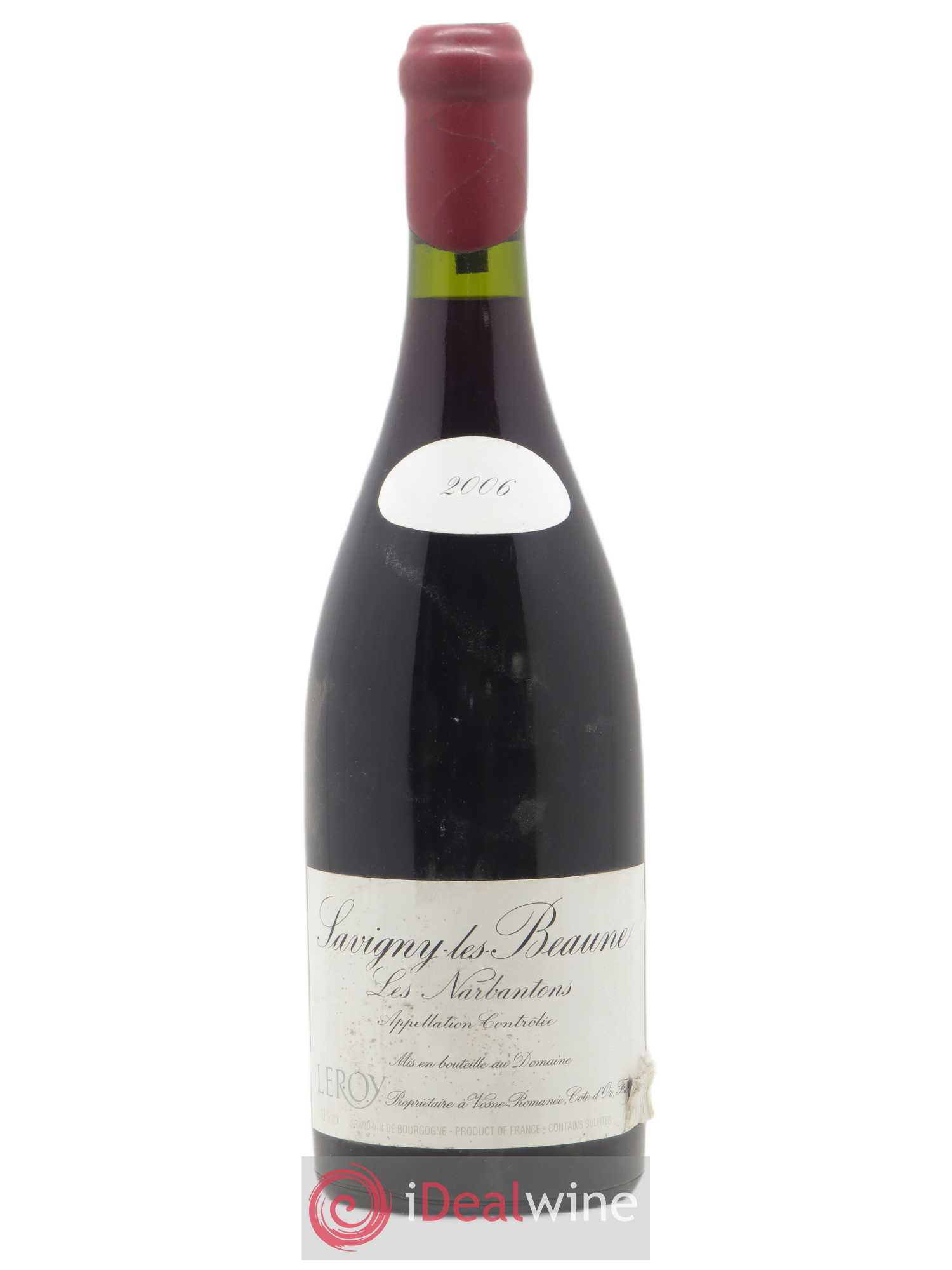 Savigny-lès-Beaune 1er Cru Les Narbantons Leroy (Domaine) 2006 - Lot de 1 bouteille - 0