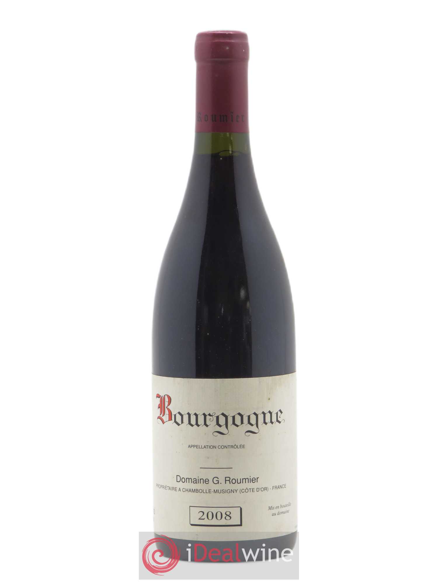 Bourgogne Georges Roumier (Domaine) 2008 - Lot de 1 bouteille - 0