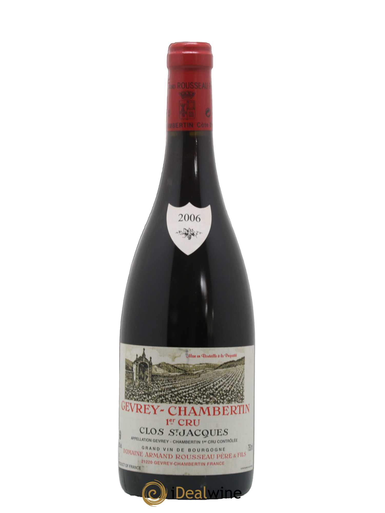 Gevrey-Chambertin 1er Cru Clos Saint-Jacques Armand Rousseau (Domaine) 2006 - Lot de 1 bouteille - 0