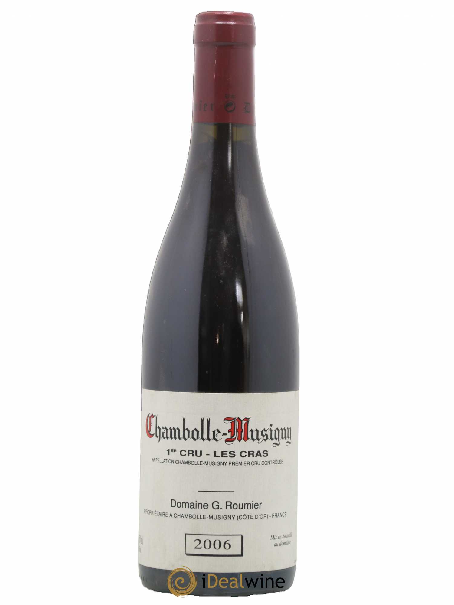 Chambolle-Musigny 1er Cru Les Cras Georges Roumier (Domaine) 2006 - Lot de 1 bouteille - 0