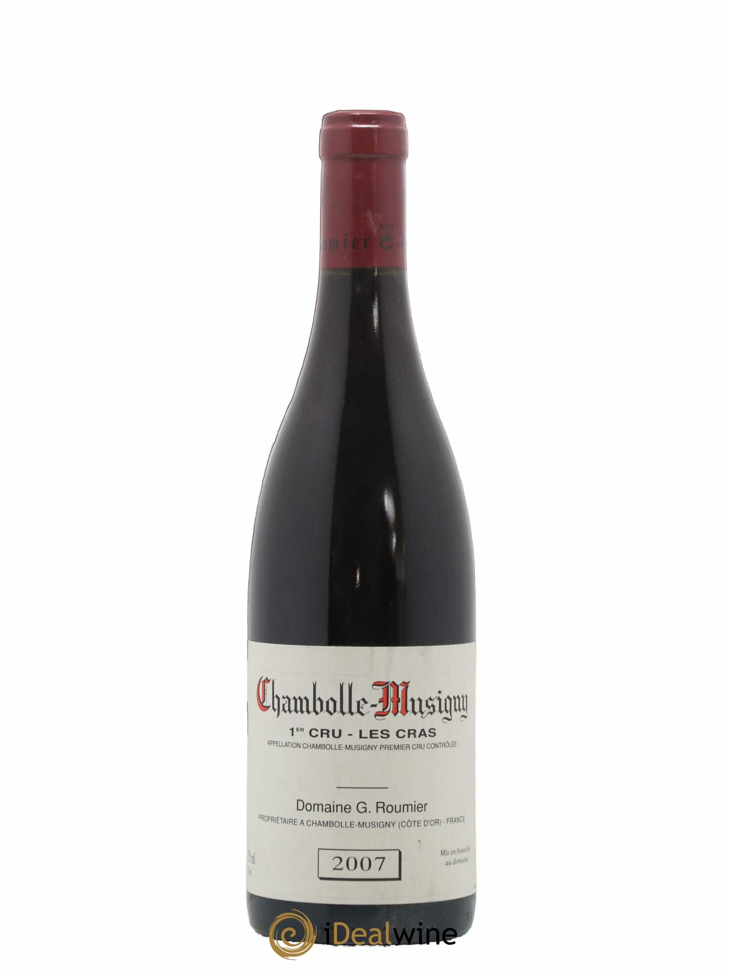 Chambolle-Musigny 1er Cru Les Cras Georges Roumier (Domaine) 2007 - Lot de 1 bouteille - 0