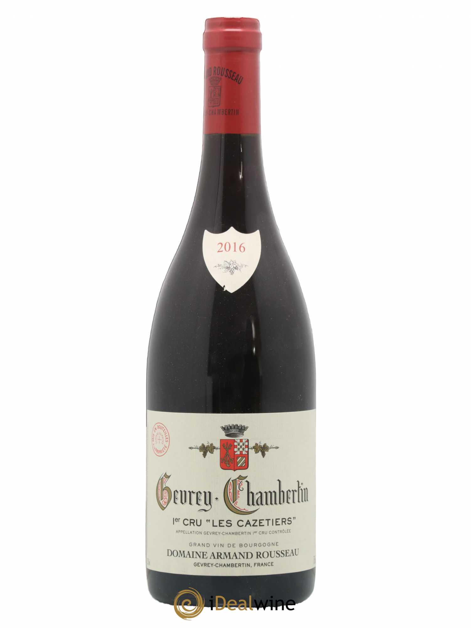 Gevrey-Chambertin 1er Cru Les Cazetiers Armand Rousseau (Domaine) 2016 - Lot de 1 bouteille - 0