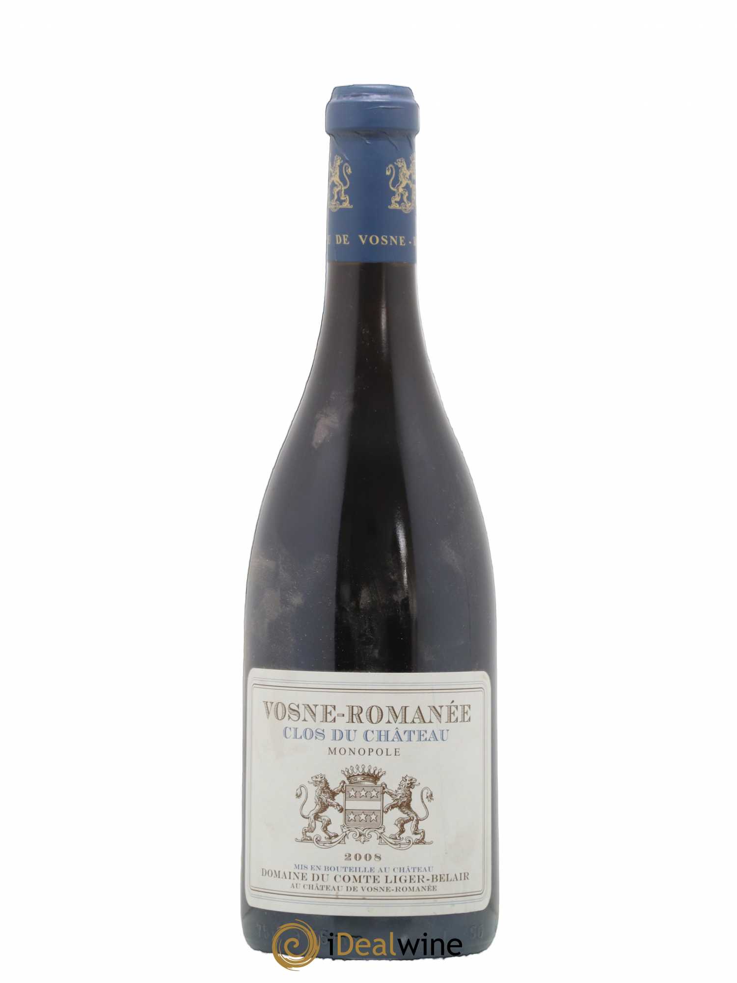 Vosne-Romanée Clos du Château Comte Liger-Belair (Domaine du) 2008 - Lot de 1 bouteille - 0