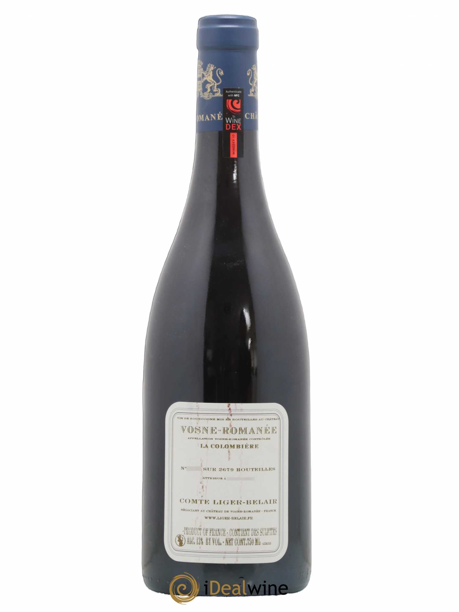 Vosne-Romanée La Colombière Comte Liger-Belair (Domaine du) 2013 - Lot of 1 bottle - 1