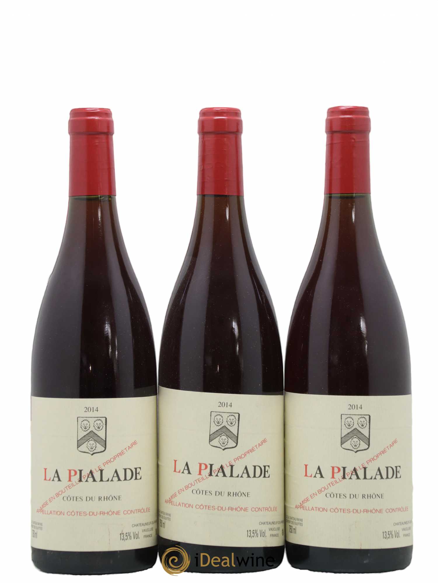 Côtes-du-Rhône La Pialade Emmanuel Reynaud 2014 - Lot de 3 bouteilles - 0