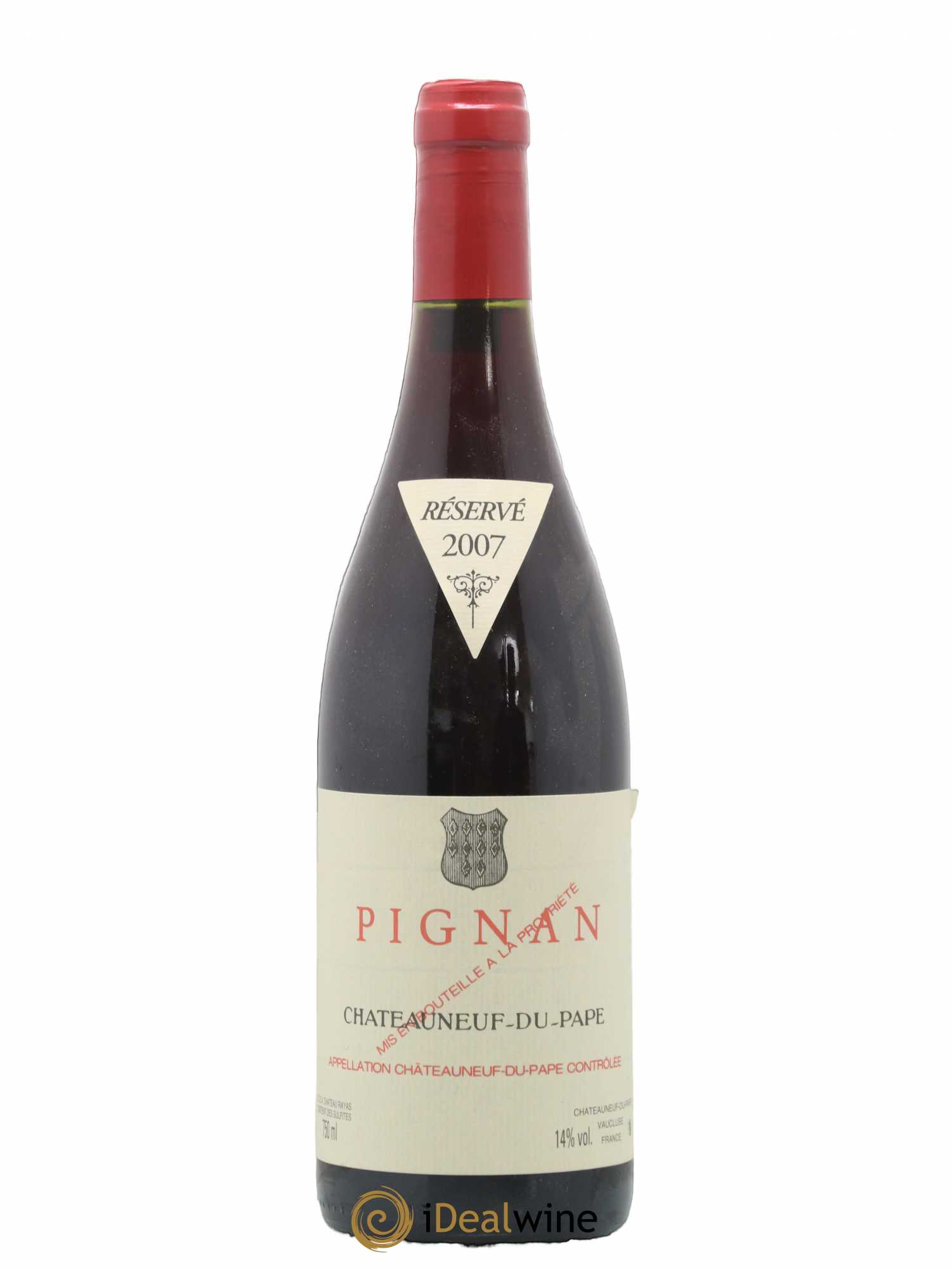 Châteauneuf-du-Pape Pignan Emmanuel Reynaud 2007 - Lot de 1 bouteille - 0