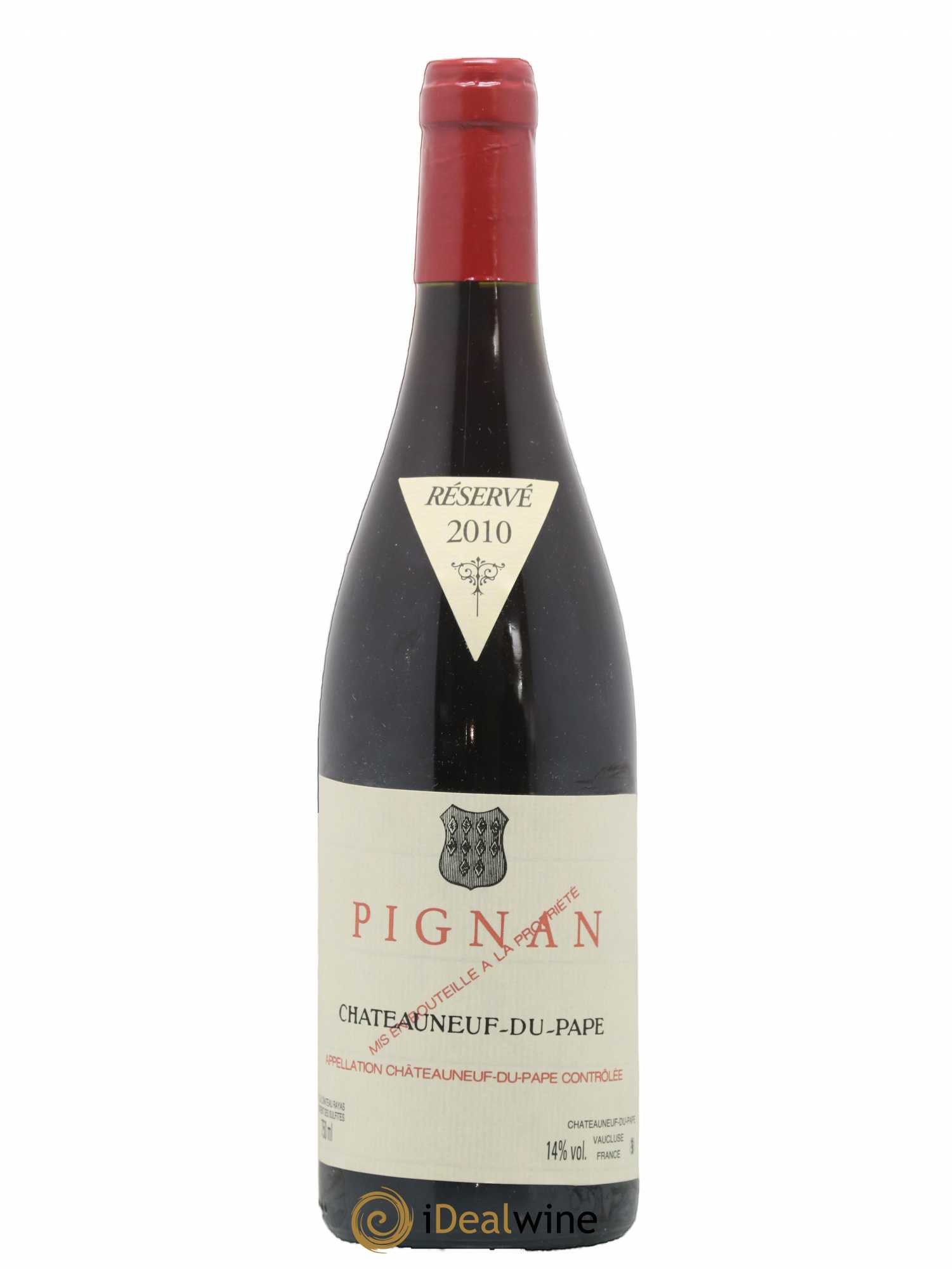 Châteauneuf-du-Pape Pignan Emmanuel Reynaud 2010 - Lot de 1 bouteille - 0
