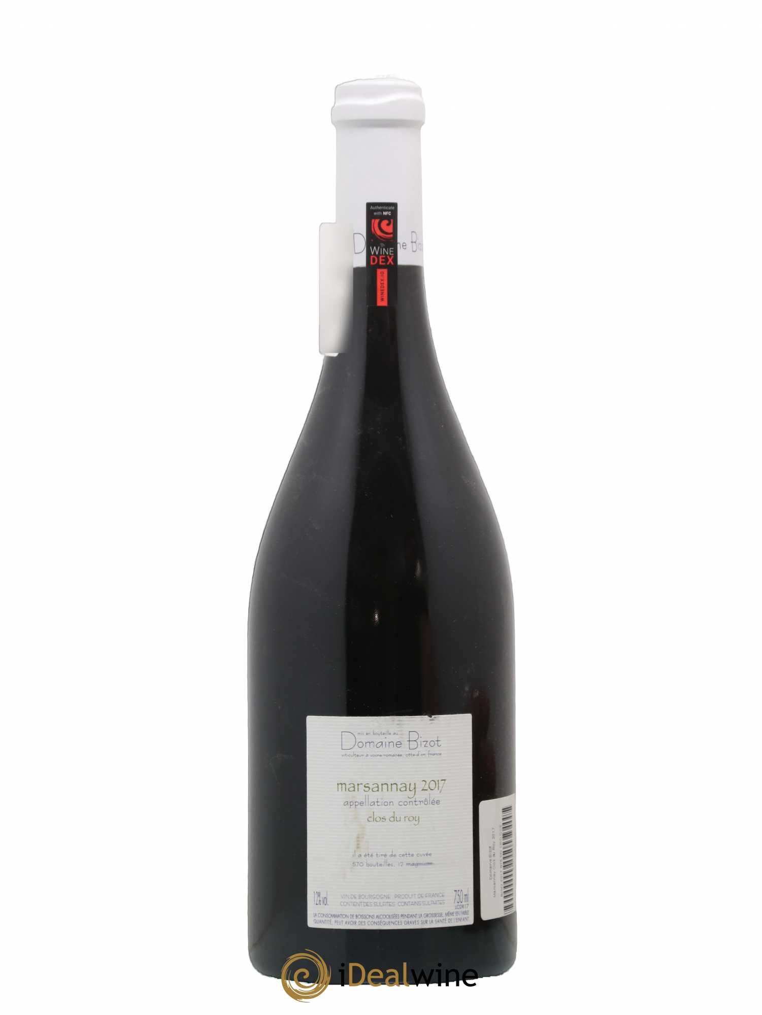 Marsannay Clos du Roy Bizot (Domaine) 2017 - Lot de 1 bouteille - 1