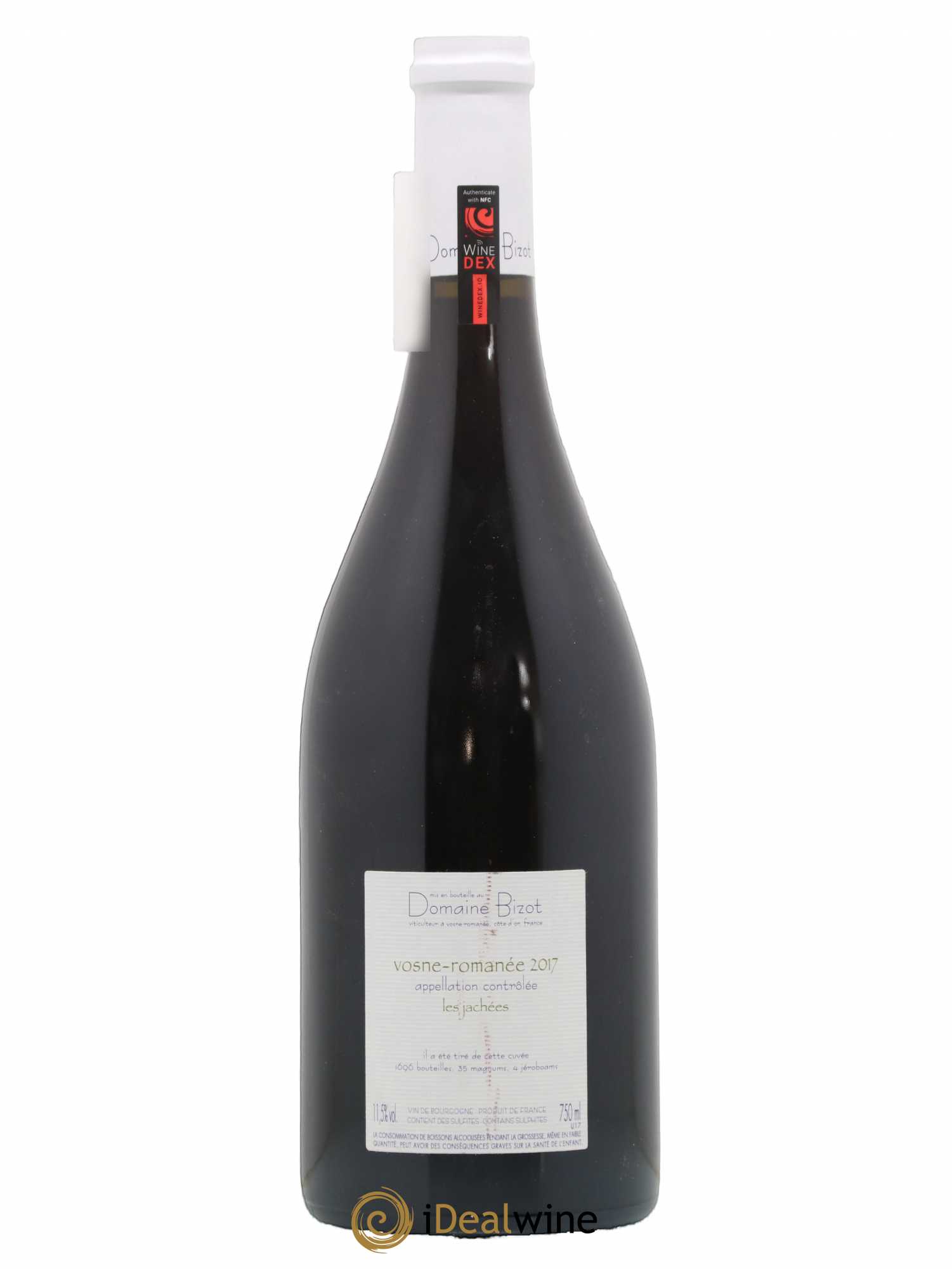 Vosne-Romanée Les Jachées Bizot (Domaine) 2017 - Lot de 1 bouteille - 1