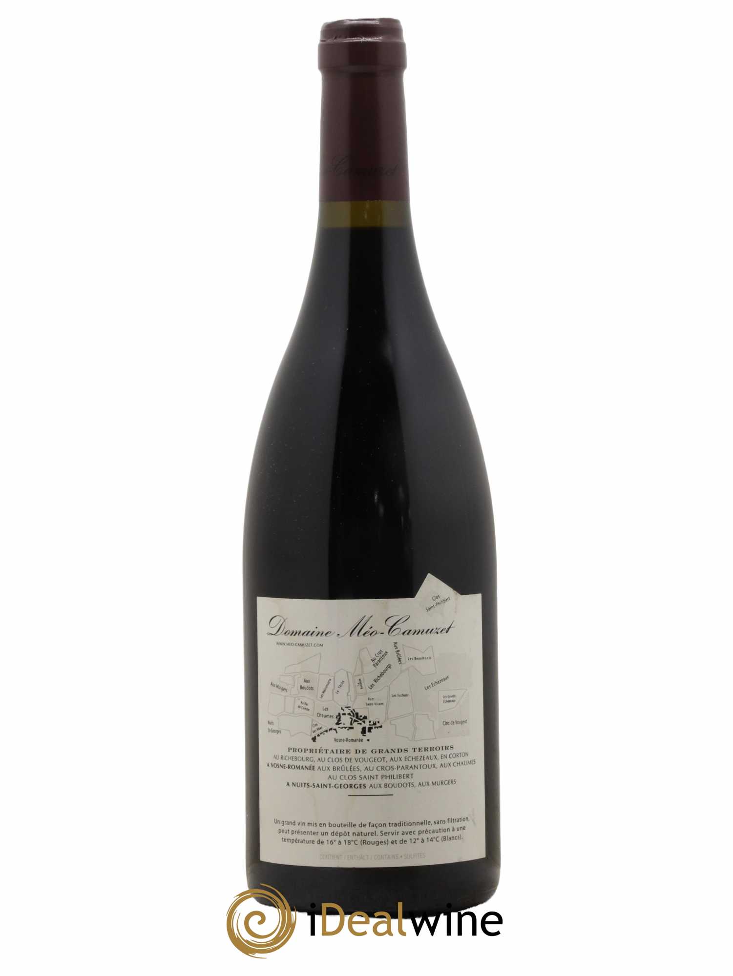 Vosne-Romanée 1er Cru Aux Brûlées Méo-Camuzet (Domaine) 2005 - Lot de 1 bouteille - 1