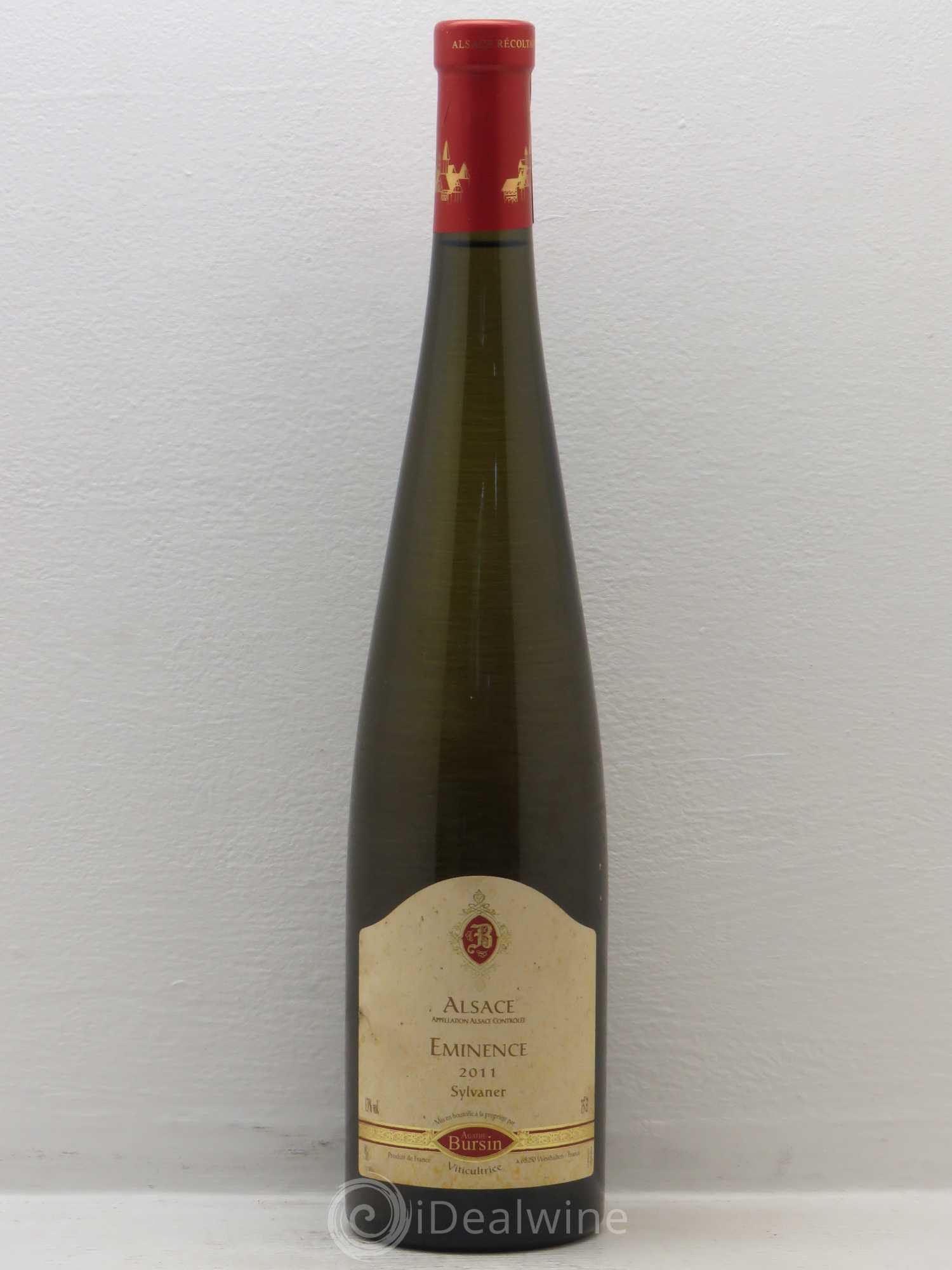 Sylvaner Eminence Agathe Bursin 2011 - Posten von 1 Flasche - 0