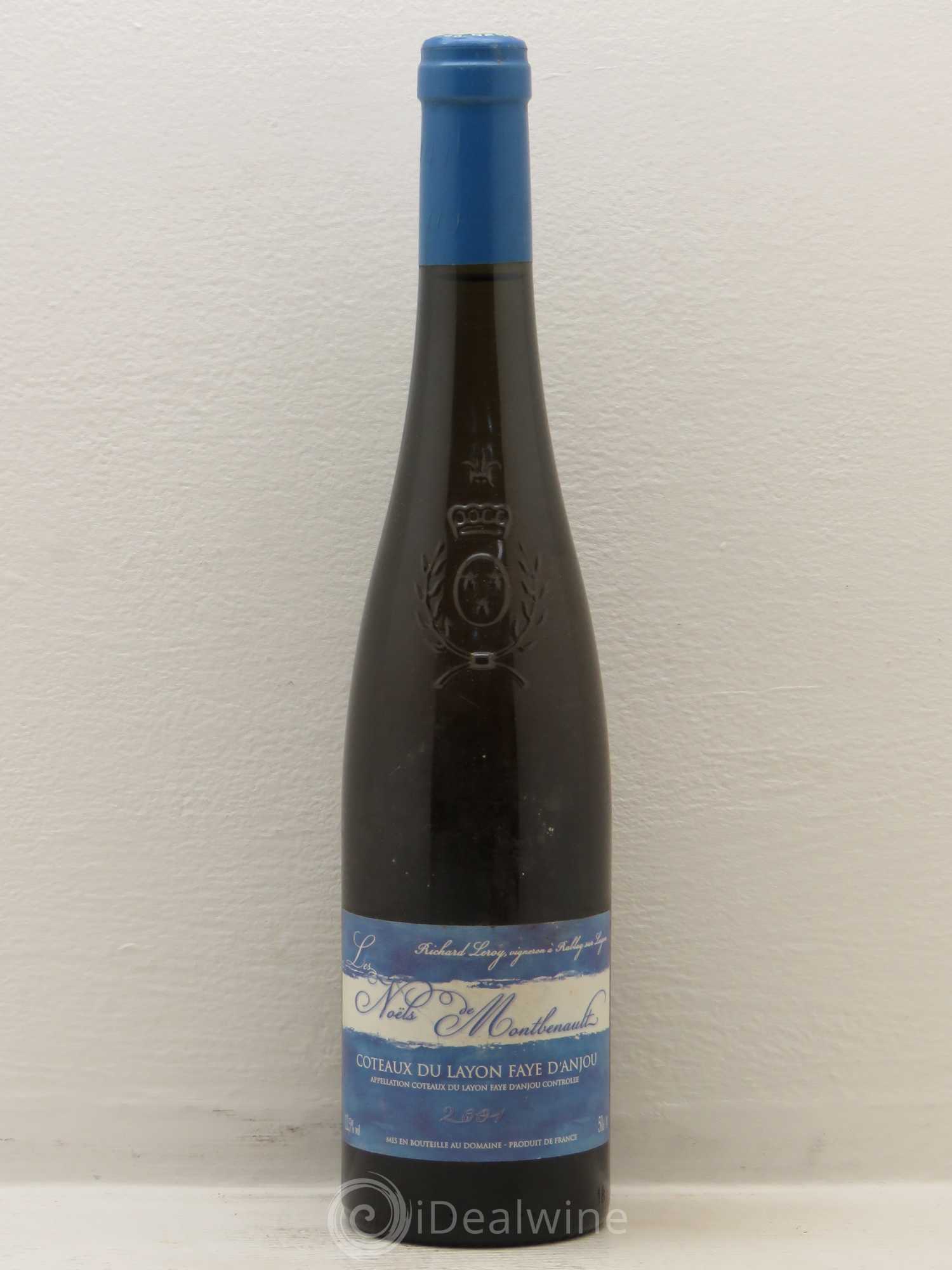 Coteaux du Layon Faye d'Anjou Les Noëls de Montbenault - Richard Leroy 50 cl 2001 - Posten von 1 Flasche - 0