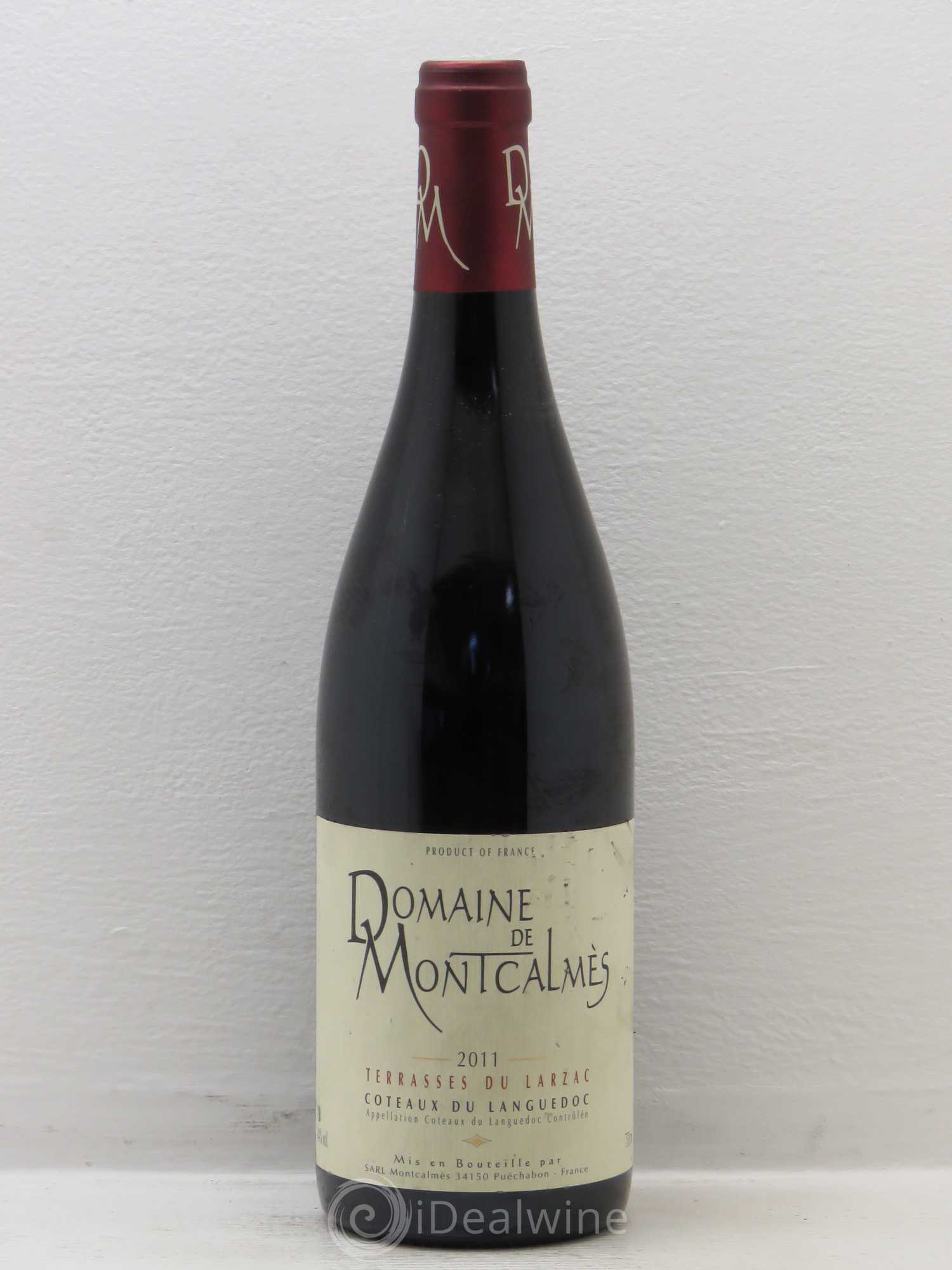 Terrasses du Larzac Domaine de Montcalmès Frédéric Pourtalié 2011 - Lot de 1 bouteille - 0