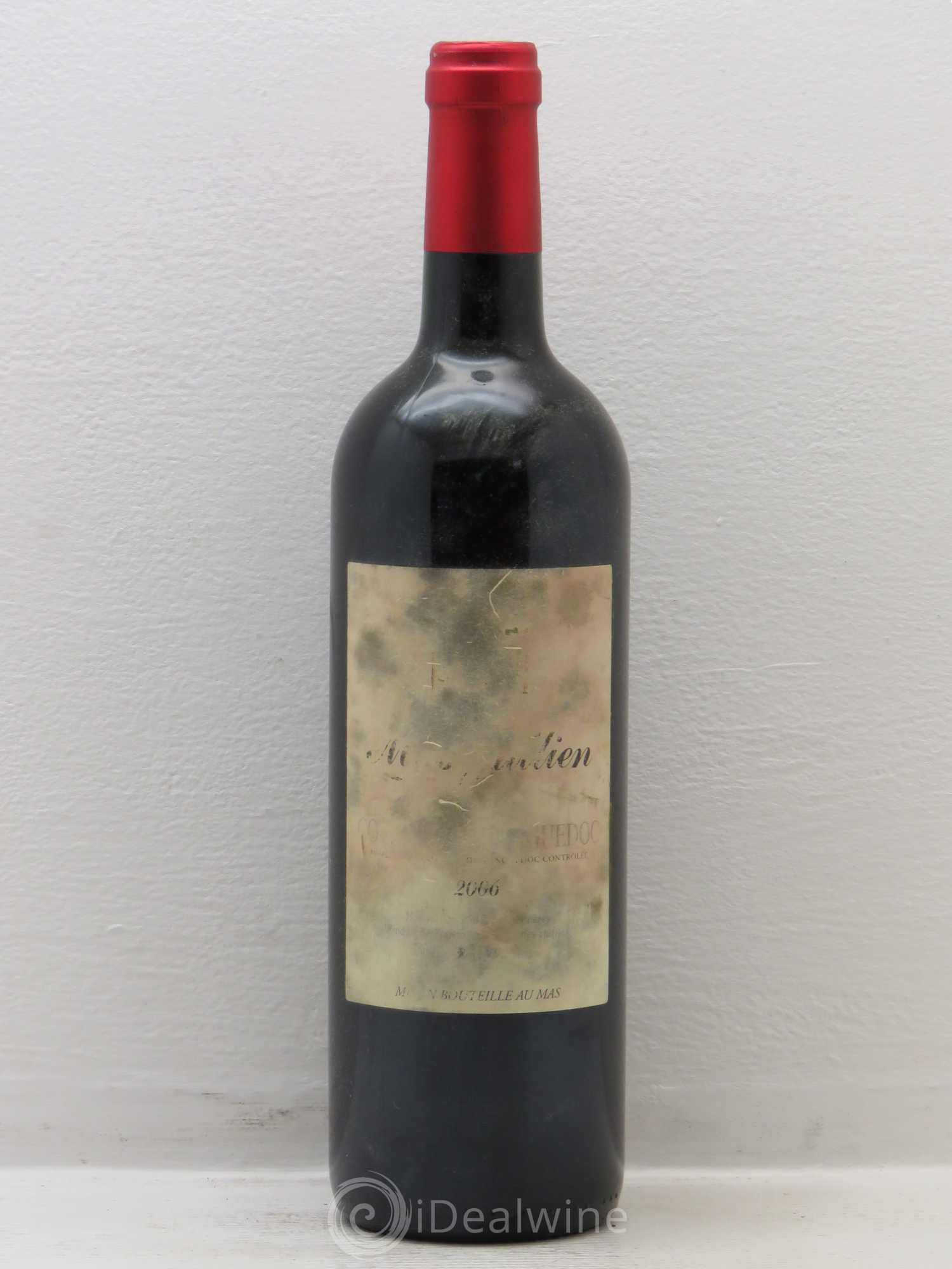 Terrasses du Larzac Mas Jullien Carlan Olivier Jullien 2006 - Lot de 1 bouteille - 0