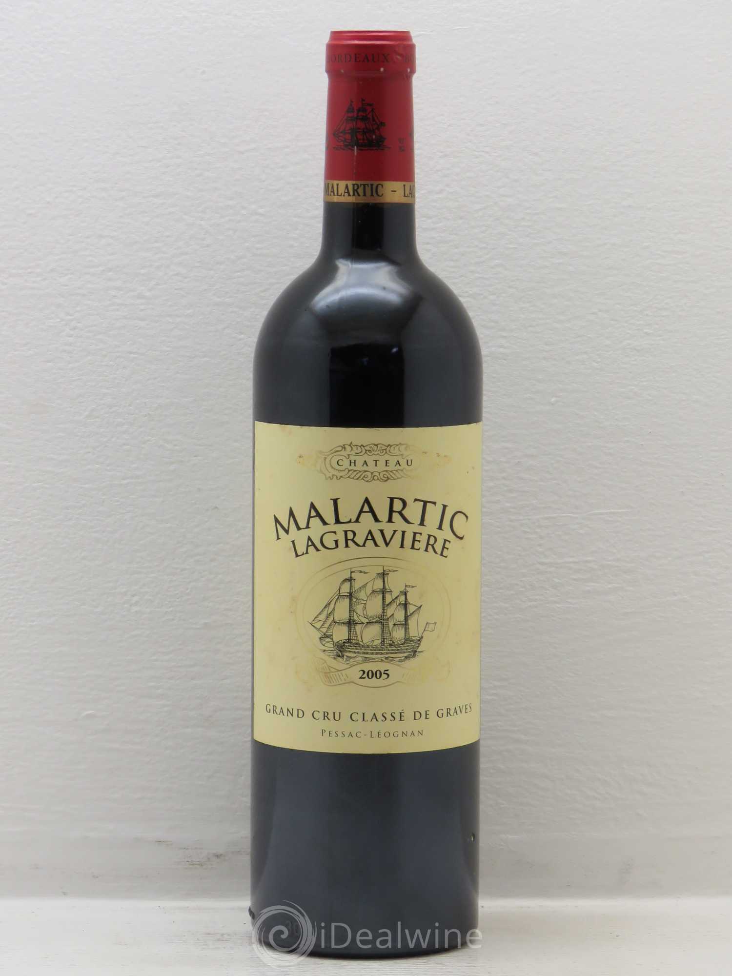 Château Malartic-Lagravière Cru Classé de Graves 2005 - Lot de 1 bouteille - 0