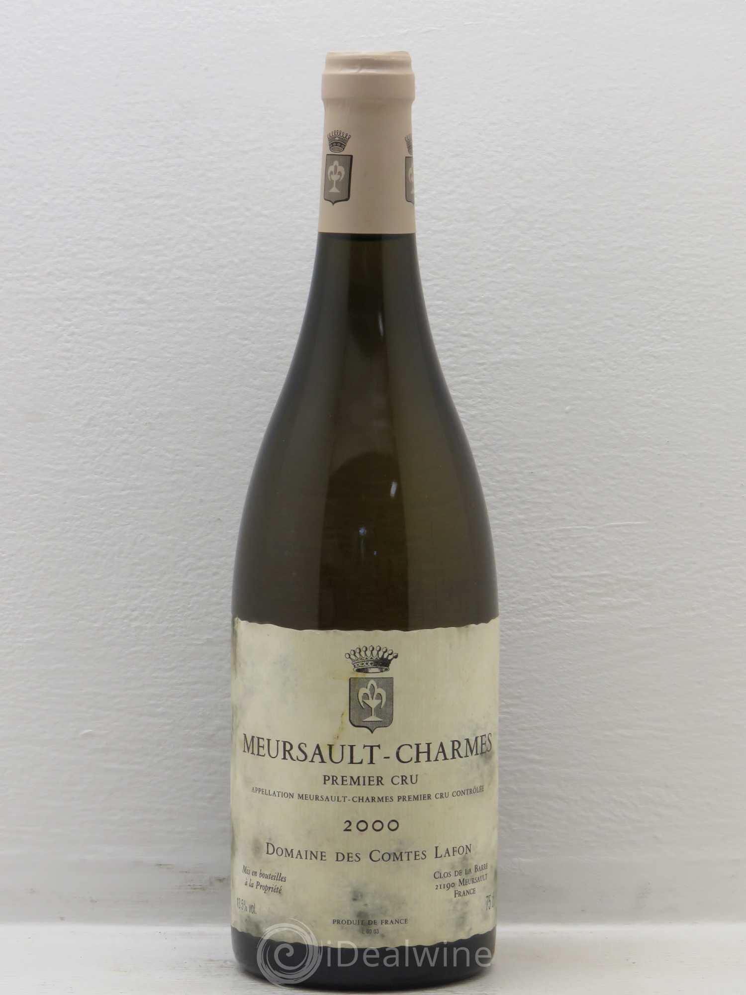Meursault 1er Cru Charmes Dominique Lafon 2000 - Posten von 1 Flasche - 0