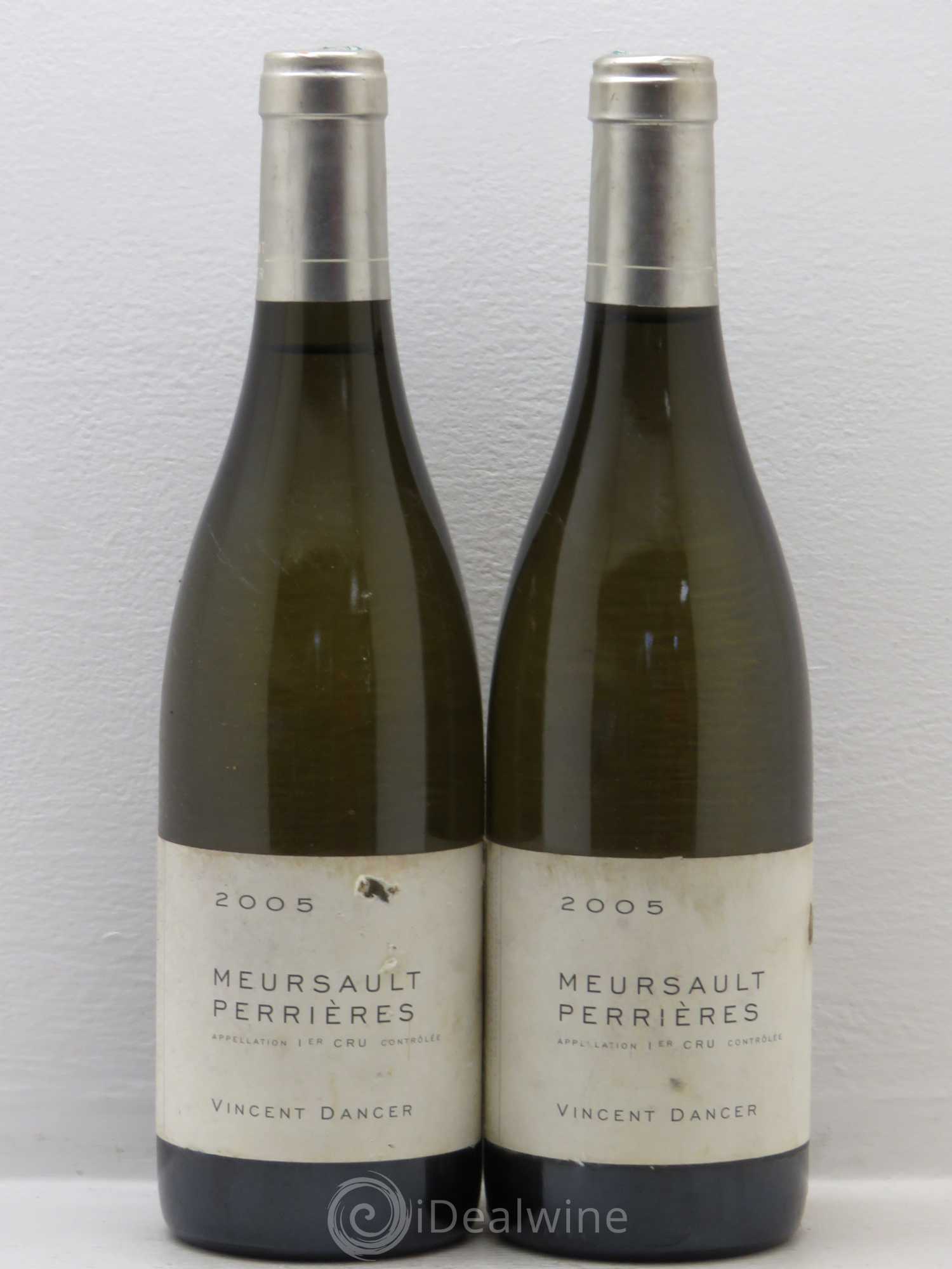 Meursault 1er Cru Perrières Vincent Dancer 2005 - Lot de 2 bouteilles - 0
