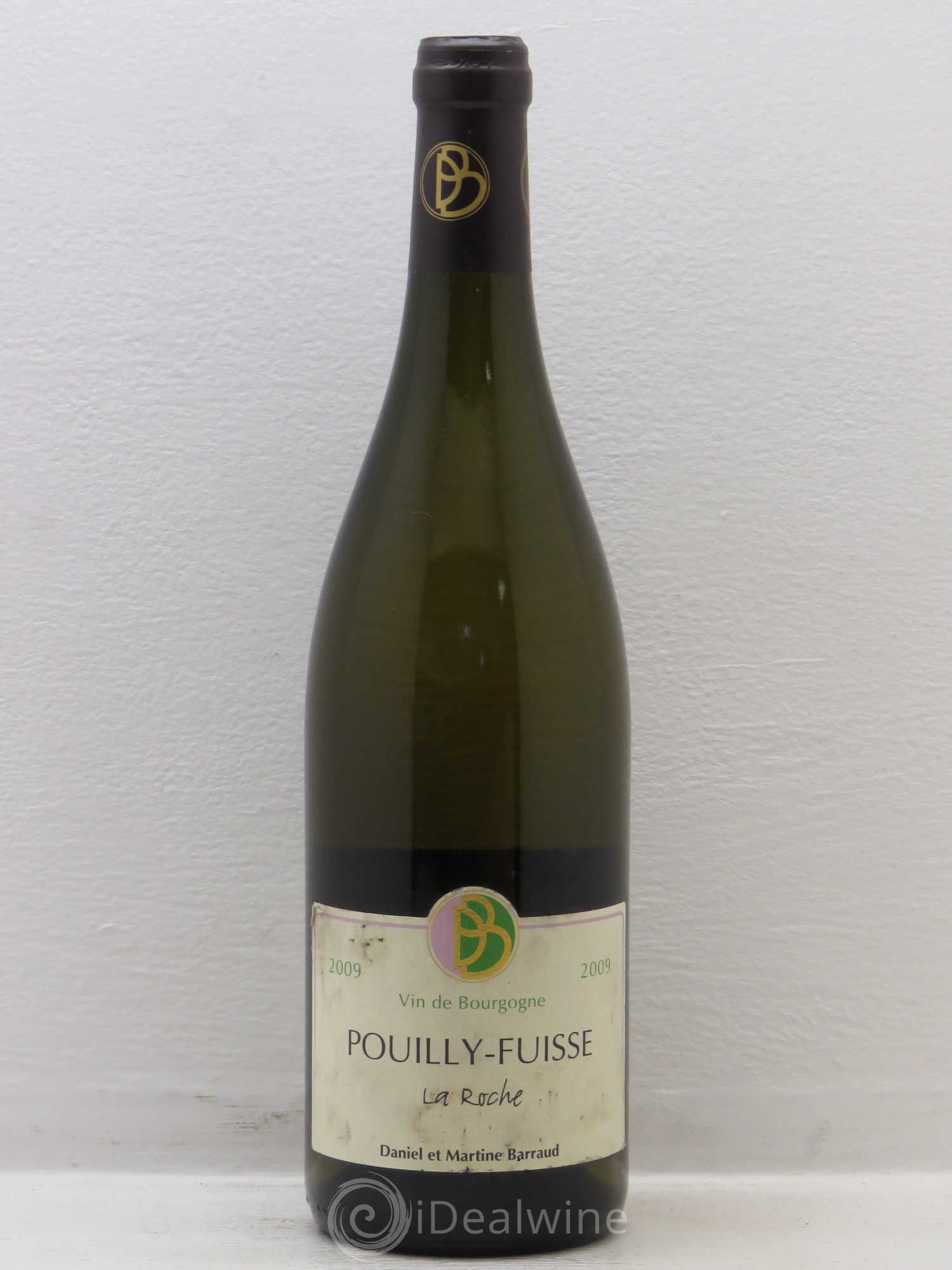 Pouilly-Fuissé La Roche Daniel Barraud 2009 - Lot de 1 bouteille - 0