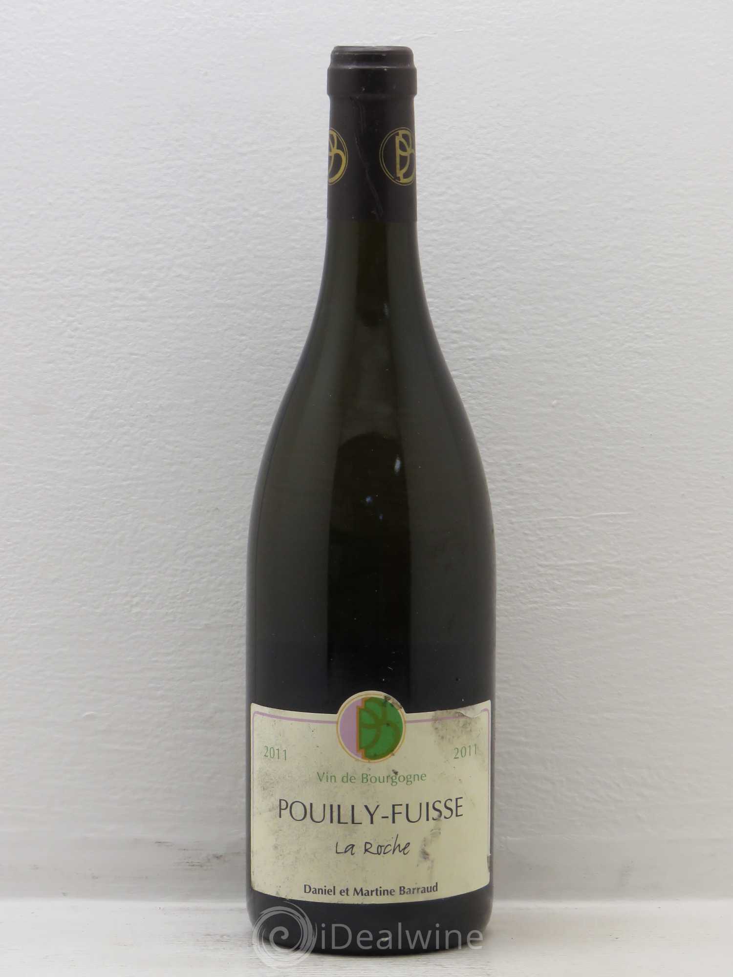 Pouilly-Fuissé La Roche Daniel Barraud 2011 - Posten von 1 Flasche - 0