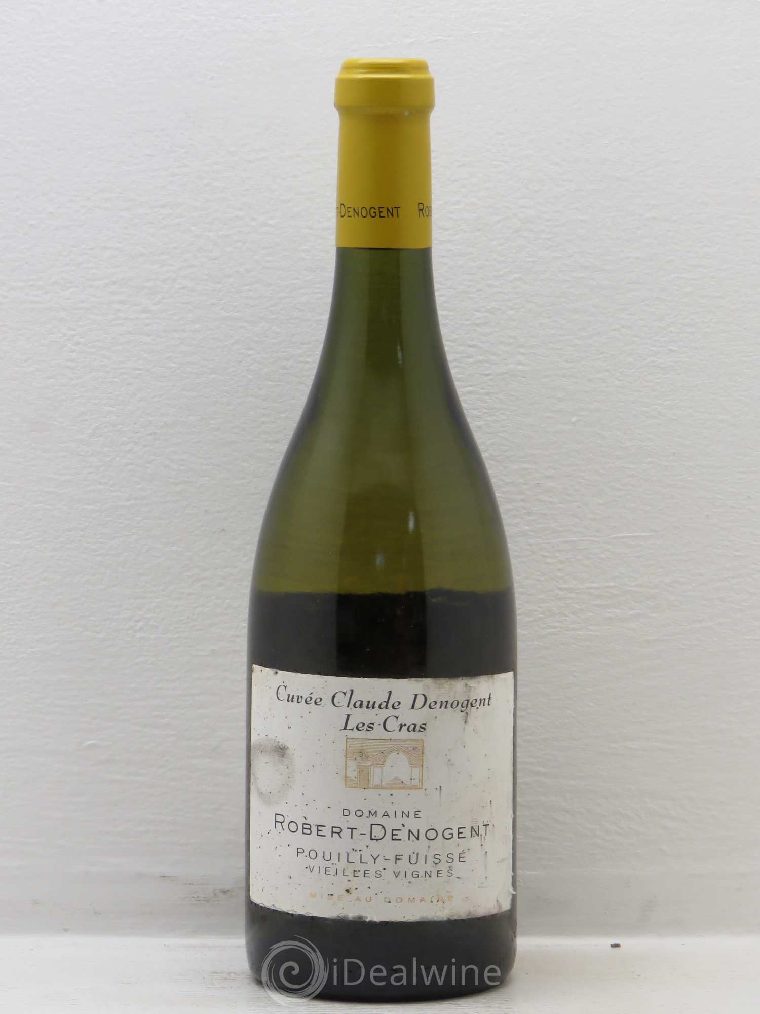 Pouilly-Fuissé Vieilles Vignes Les Cras Cuvee Claude Denogent Domaine Robert Denogent 2010 - Posten von 1 Flasche - 0