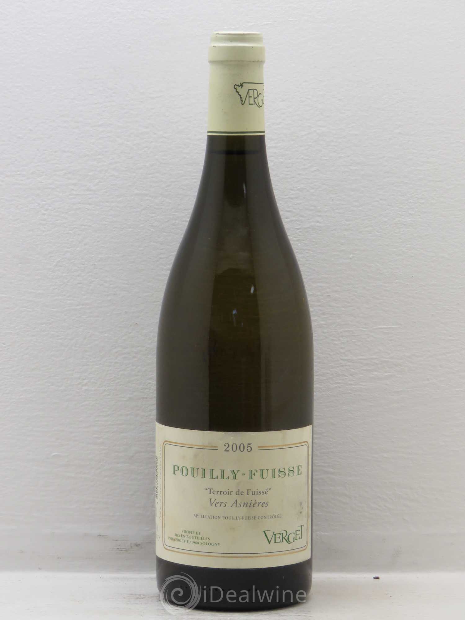 Pouilly-Fuissé Terroir De Fuissé Vers Asnieres Domaine Verget 2005 - Posten von 1 Flasche - 0