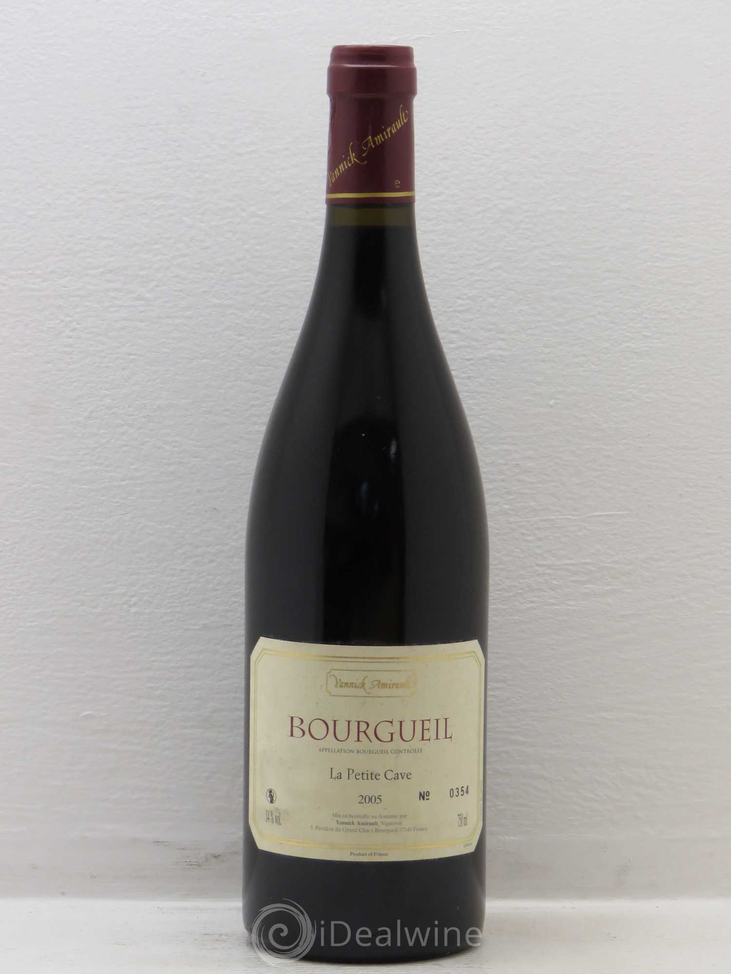 Bourgueil Petite cave Yannick Amirault (Domaine) 2005 - Lot de 1 bouteille - 0