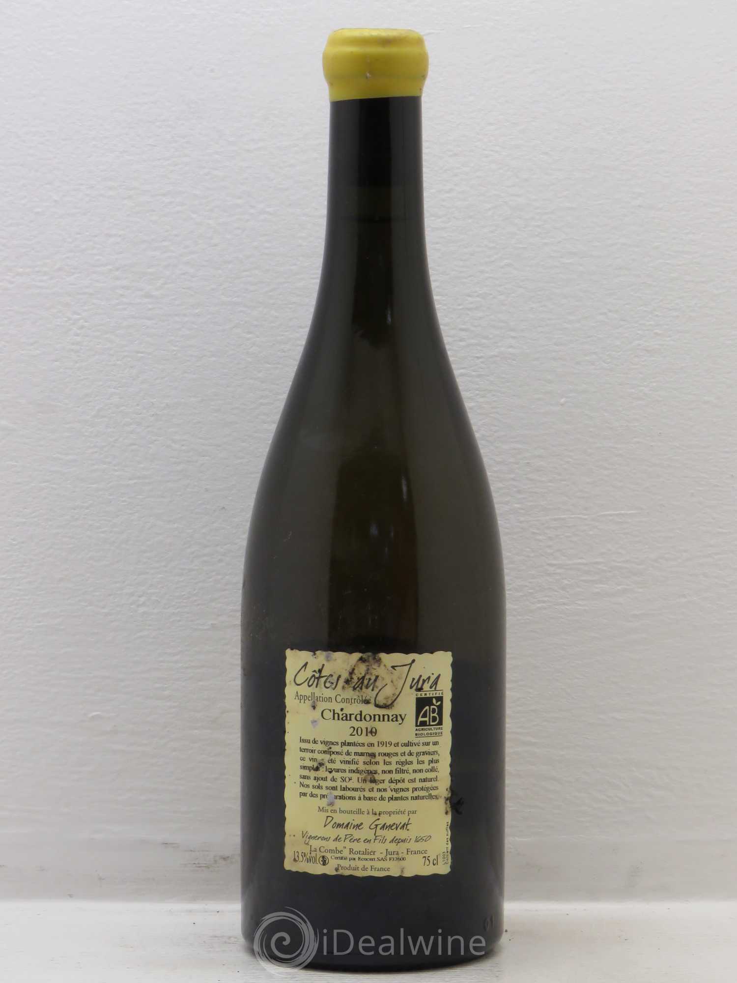 Côtes du Jura Les Grands Teppes Vieilles Vignes Jean-François Ganevat (Domaine) 2010 - Lot de 1 bouteille - 1