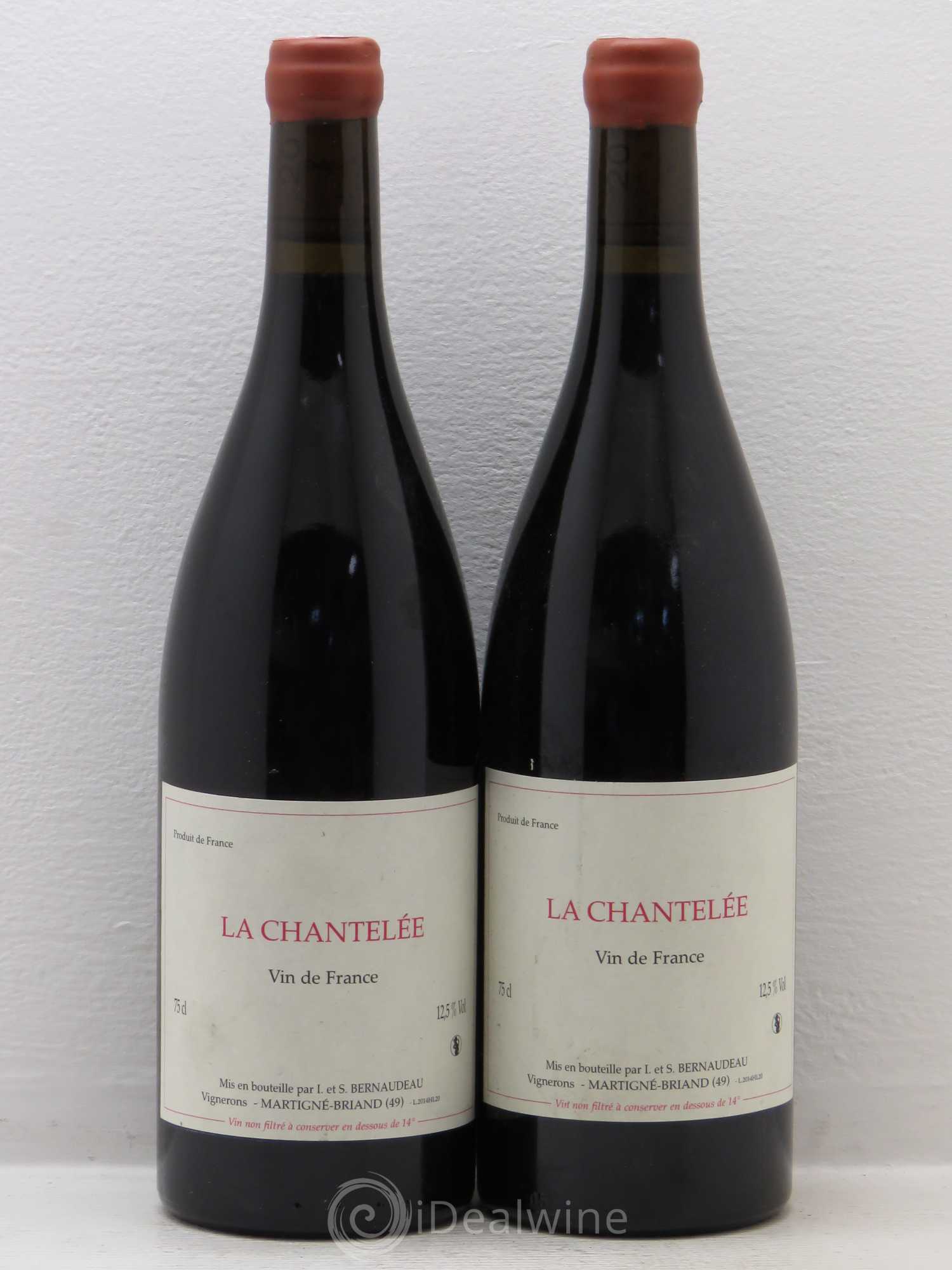Vin de France La Chantelée Grolleau Stéphane Bernaudeau 2014 - Posten von 2 Flaschen - 0