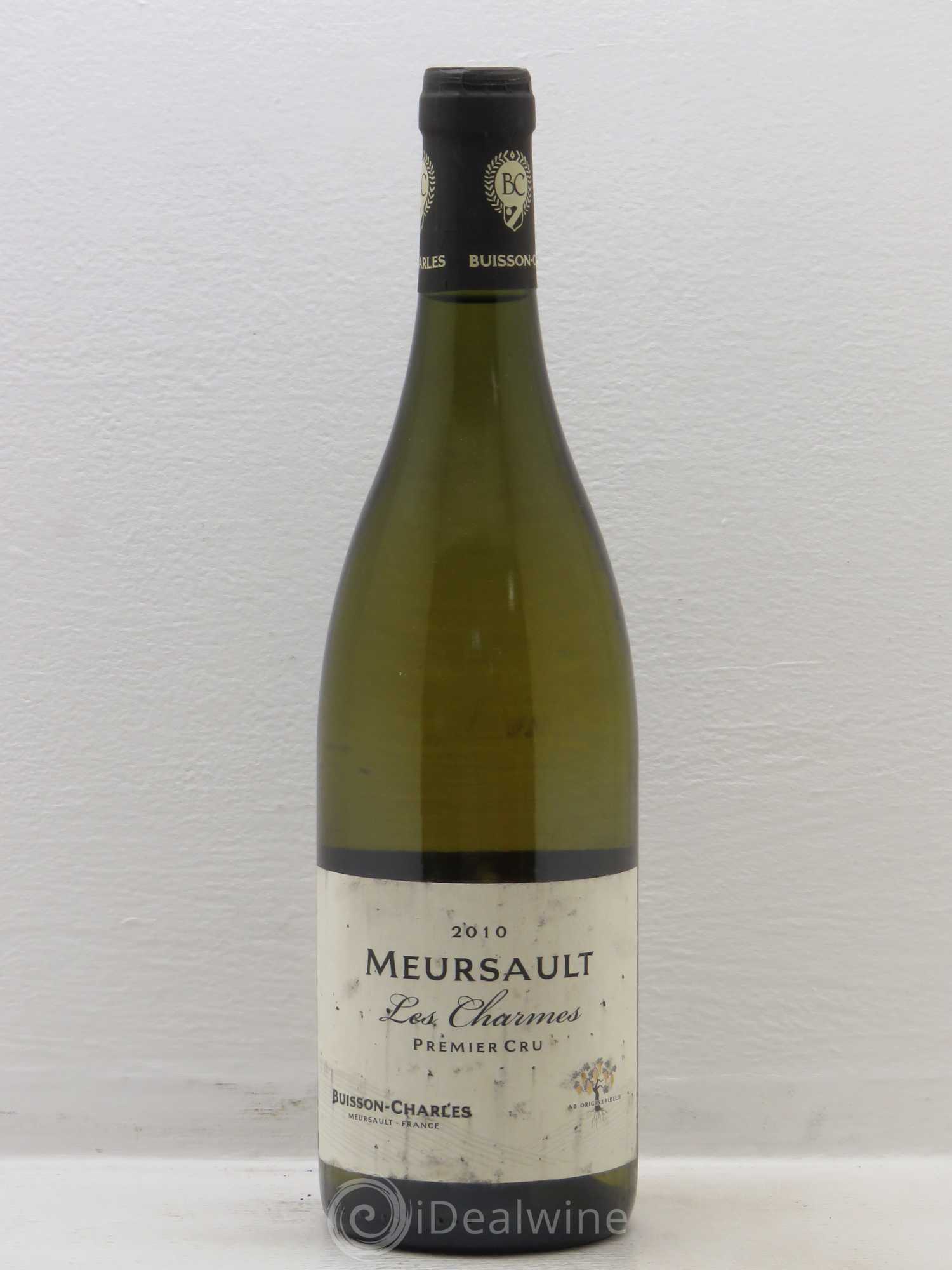 Meursault 1er Cru Charmes Buisson-Charles 2010 - Posten von 1 Flasche - 0