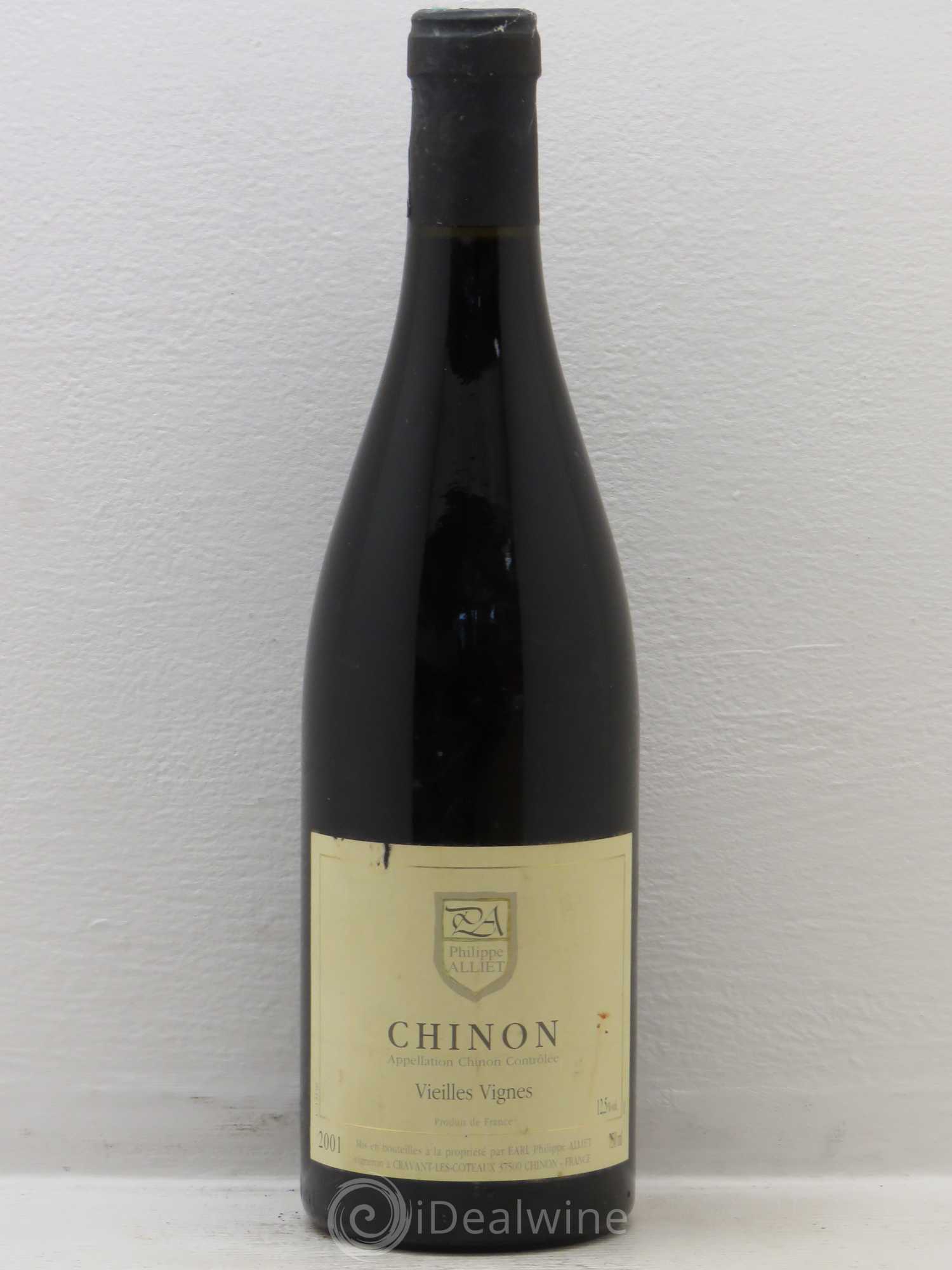 Chinon Vieilles Vignes Philippe Alliet 2001 - Lot de 1 bouteille - 0