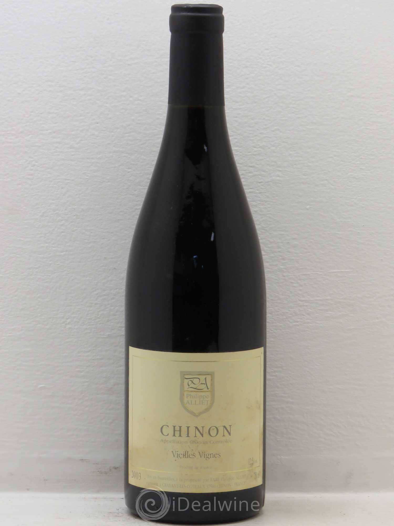 Chinon Vieilles Vignes Philippe Alliet 2003 - Lot de 1 bouteille - 0