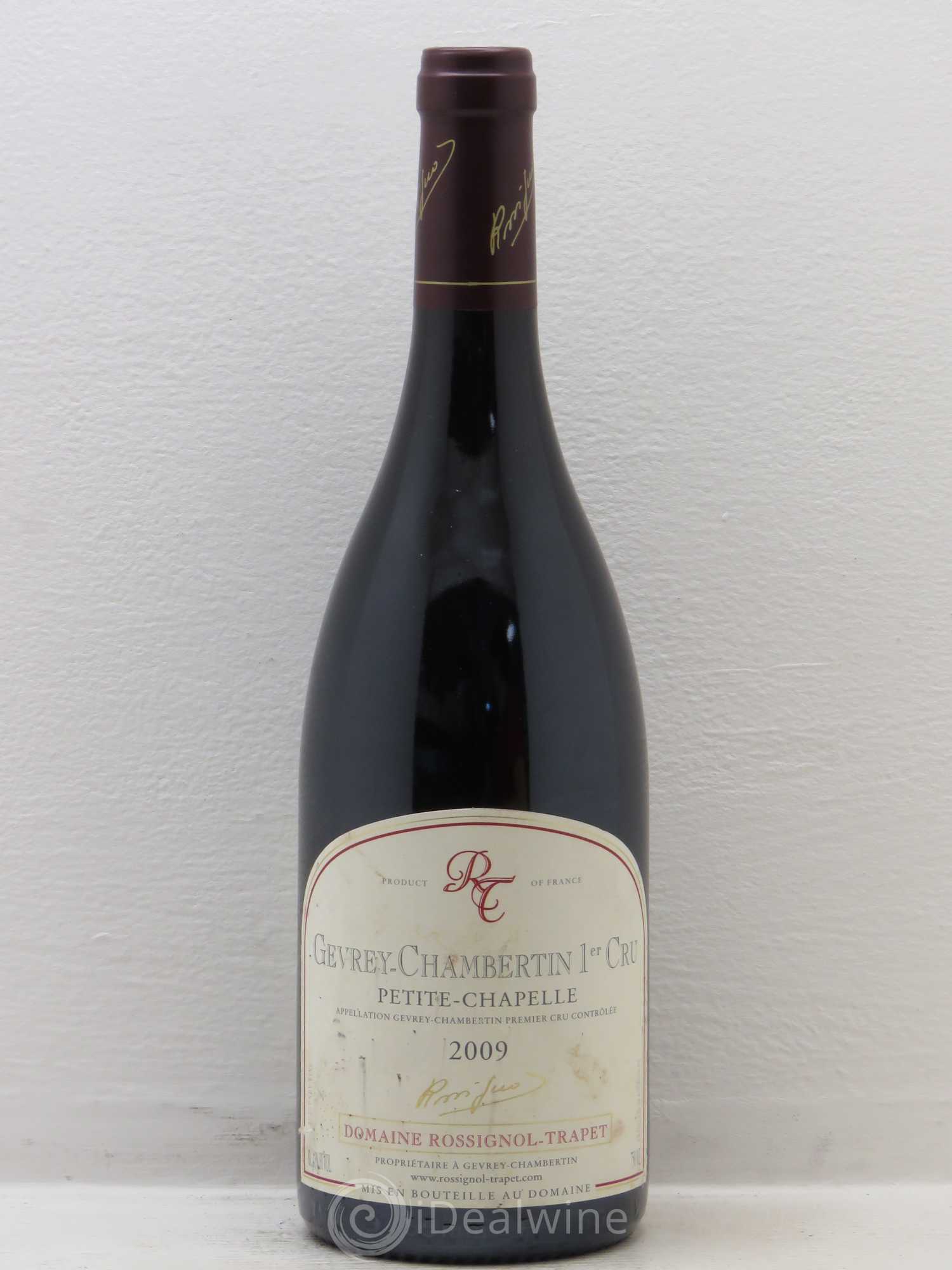 Gevrey-Chambertin 1er Cru Petite Chapelle Rossignol-Trapet (Domaine) 2009 - Lot de 1 bouteille - 0