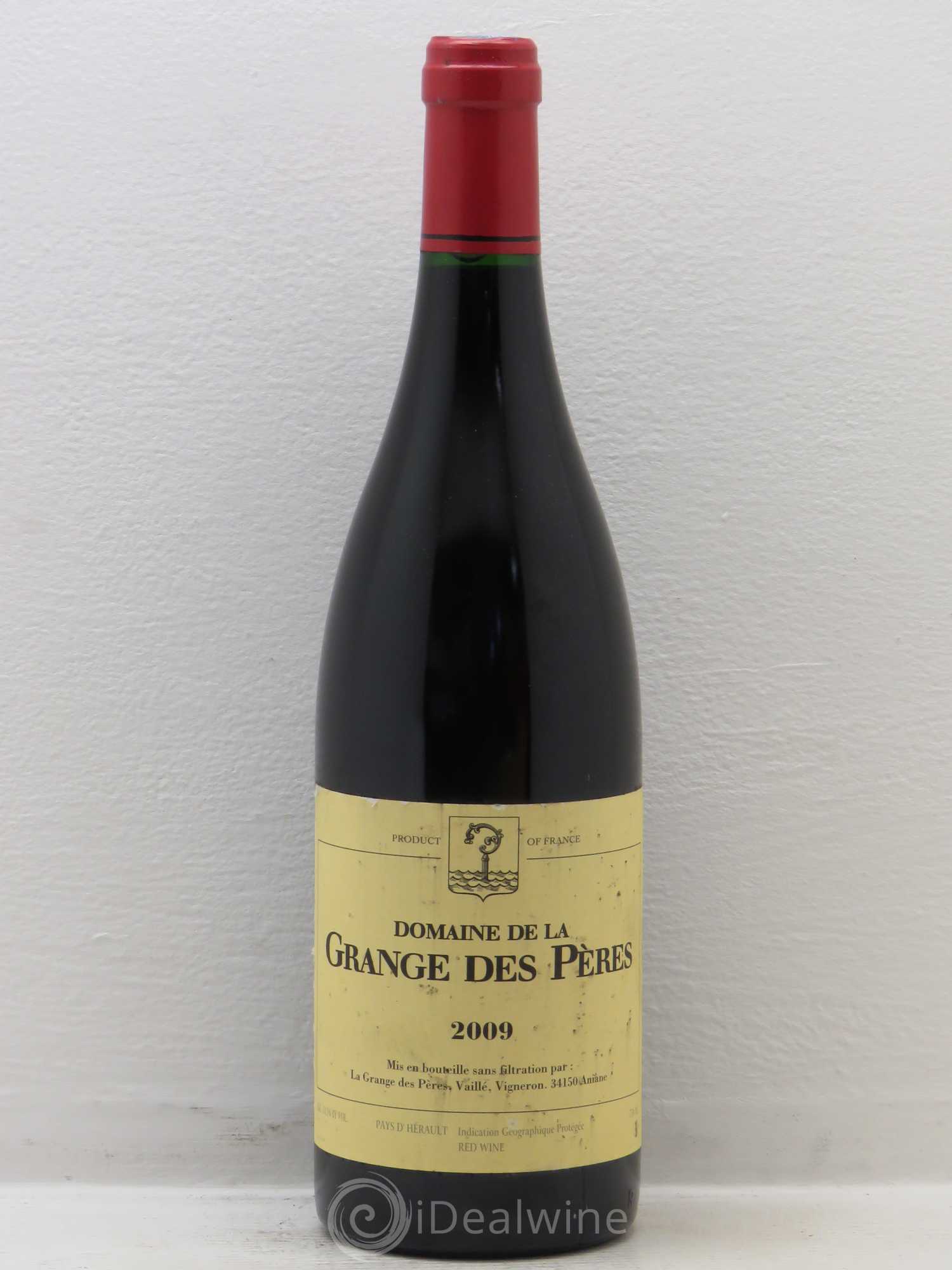 Pays d'Hérault Grange des Pères Laurent Vaillé 2009 - Lot de 1 bouteille - 0