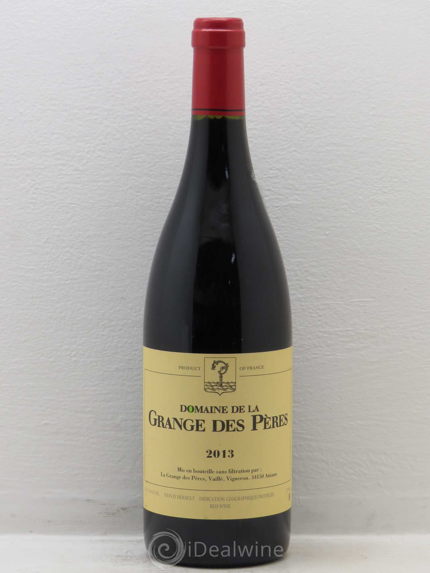 Pays d'Hérault Grange des Pères Laurent Vaillé 2013 - Lot de 1 bouteille - 0