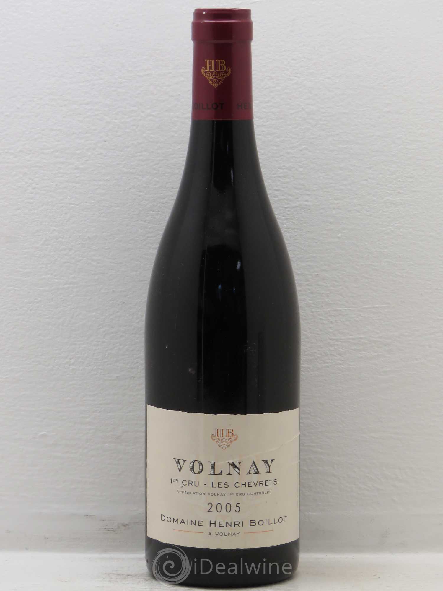 Volnay 1er Cru Les Chevrets Henri Boillot (Domaine) 2005 - Lot de 1 bouteille - 0