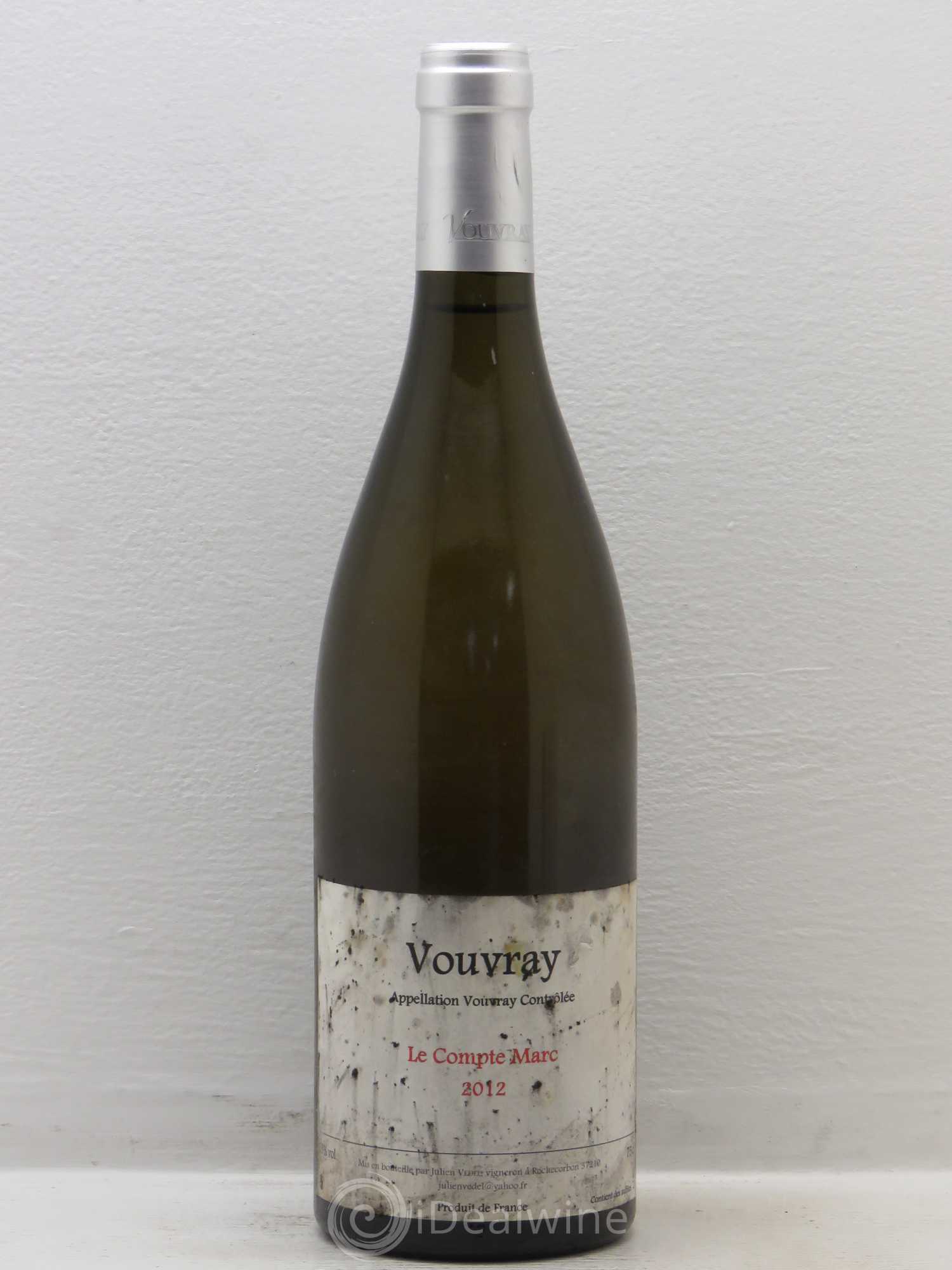 Vouvray Le Comte Marc Julien Vedel 2012 - Posten von 1 Flasche - 0