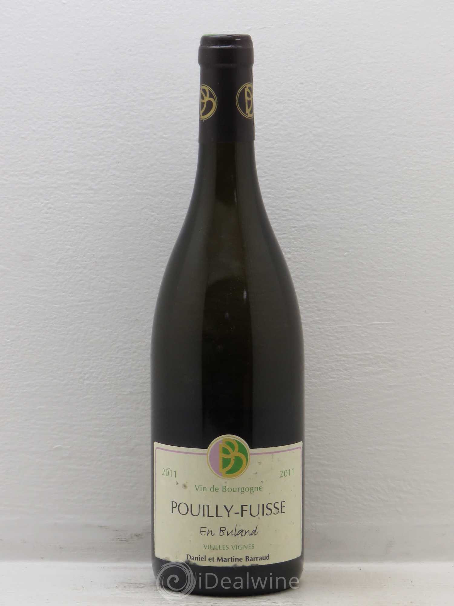 Pouilly-Fuissé En Buland Daniel Barraud 2011 - Lot de 1 bouteille - 0