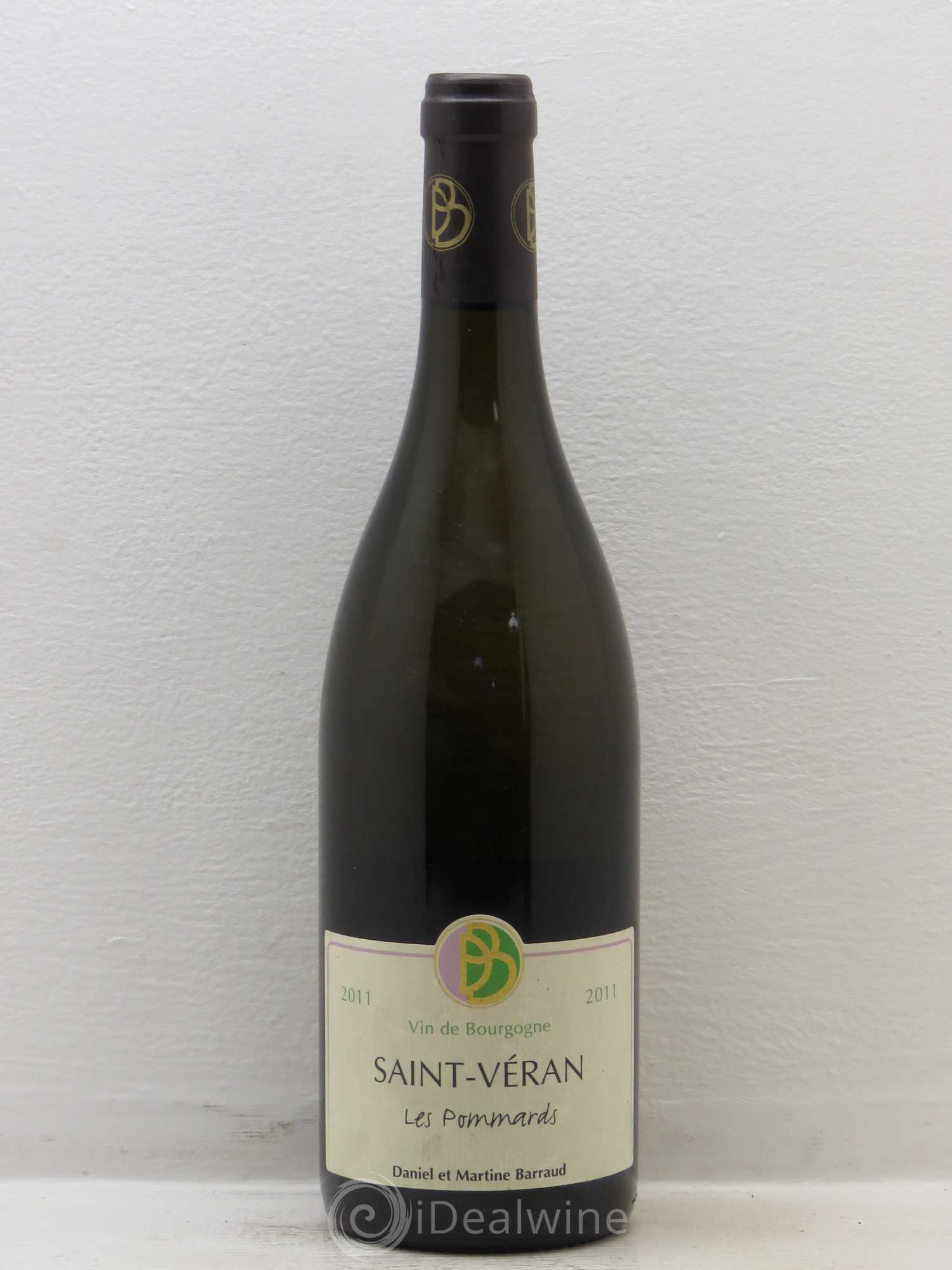 Saint-Véran Les Pommards Daniel Barraud 2011 - Posten von 1 Flasche - 0