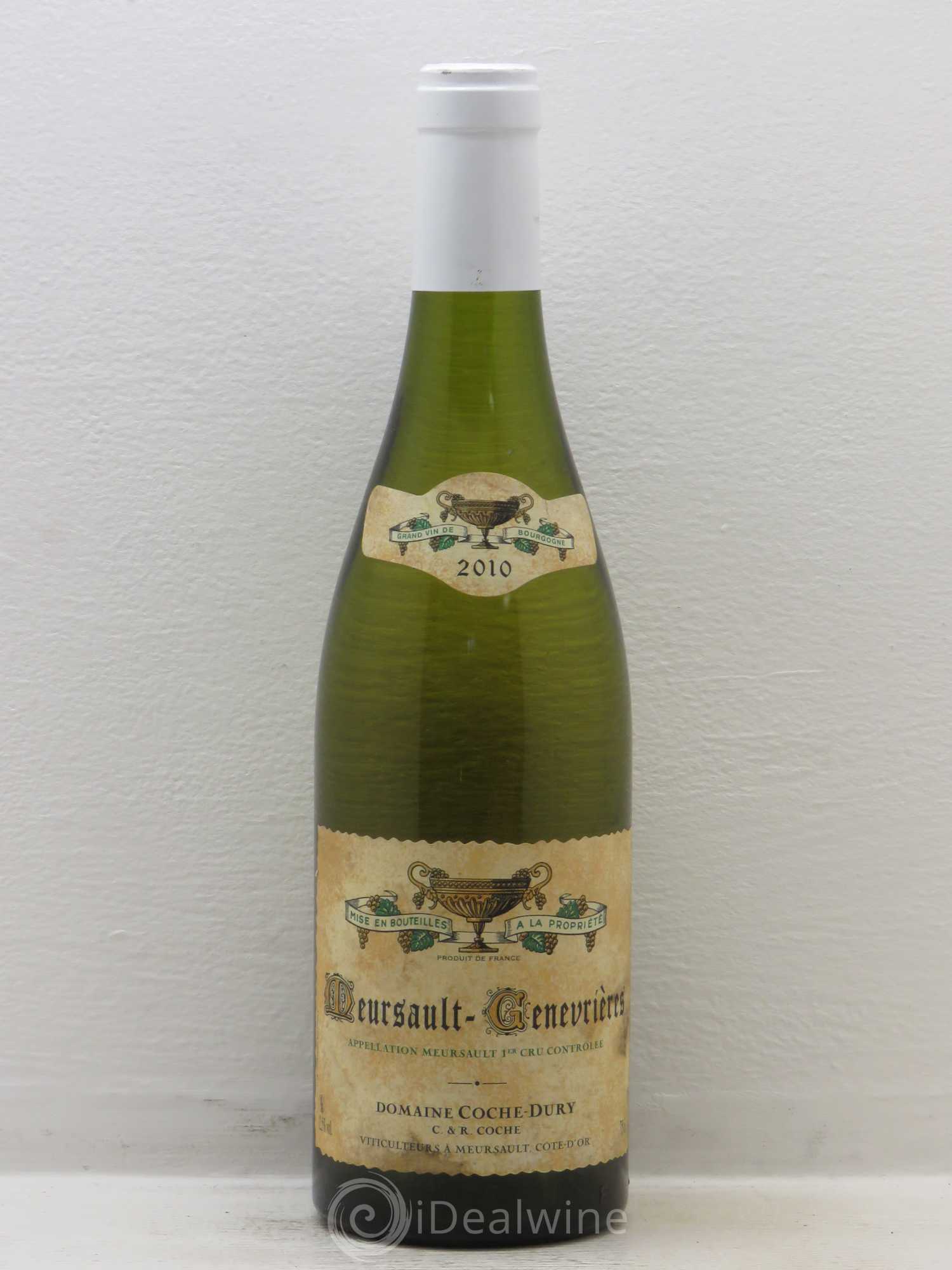 Meursault 1er Cru Genevrières Coche Dury (Domaine) 2010 - Lot de 1 bouteille - 0