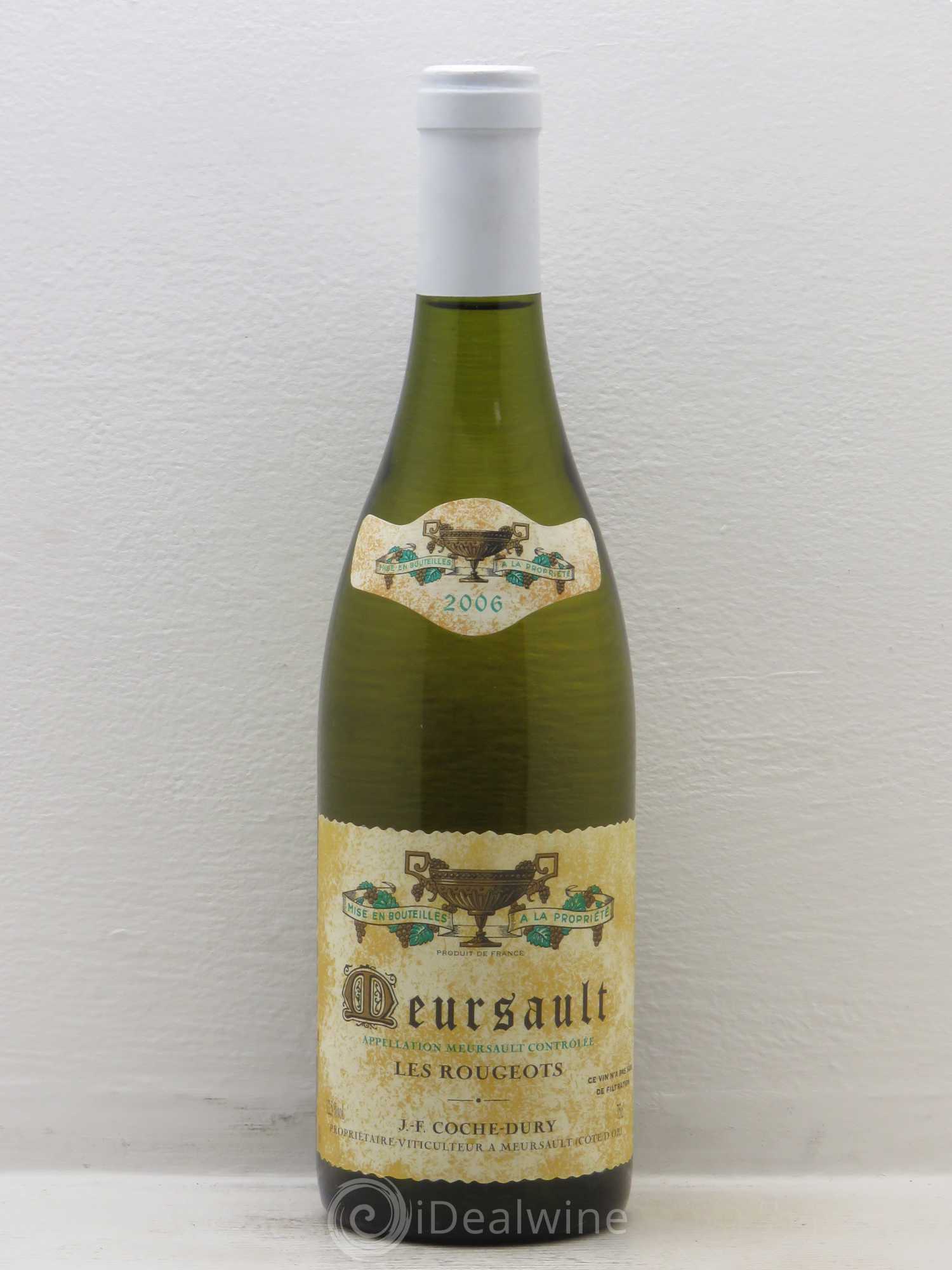 Meursault Les Rougeots Coche Dury (Domaine) 2006 - Lot de 1 bouteille - 0