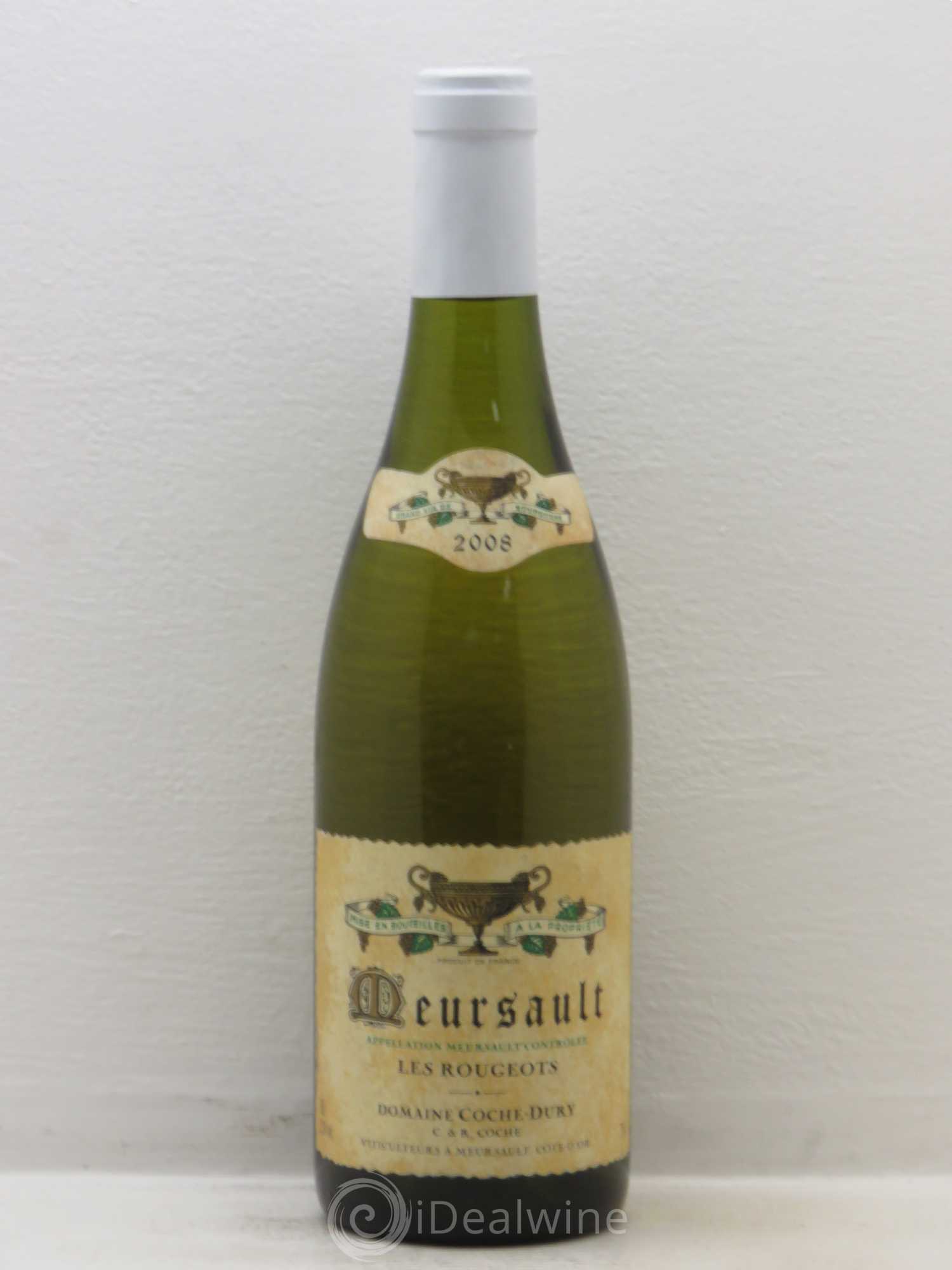 Meursault Les Rougeots Coche Dury (Domaine) 2008 - Lot de 1 bouteille - 0