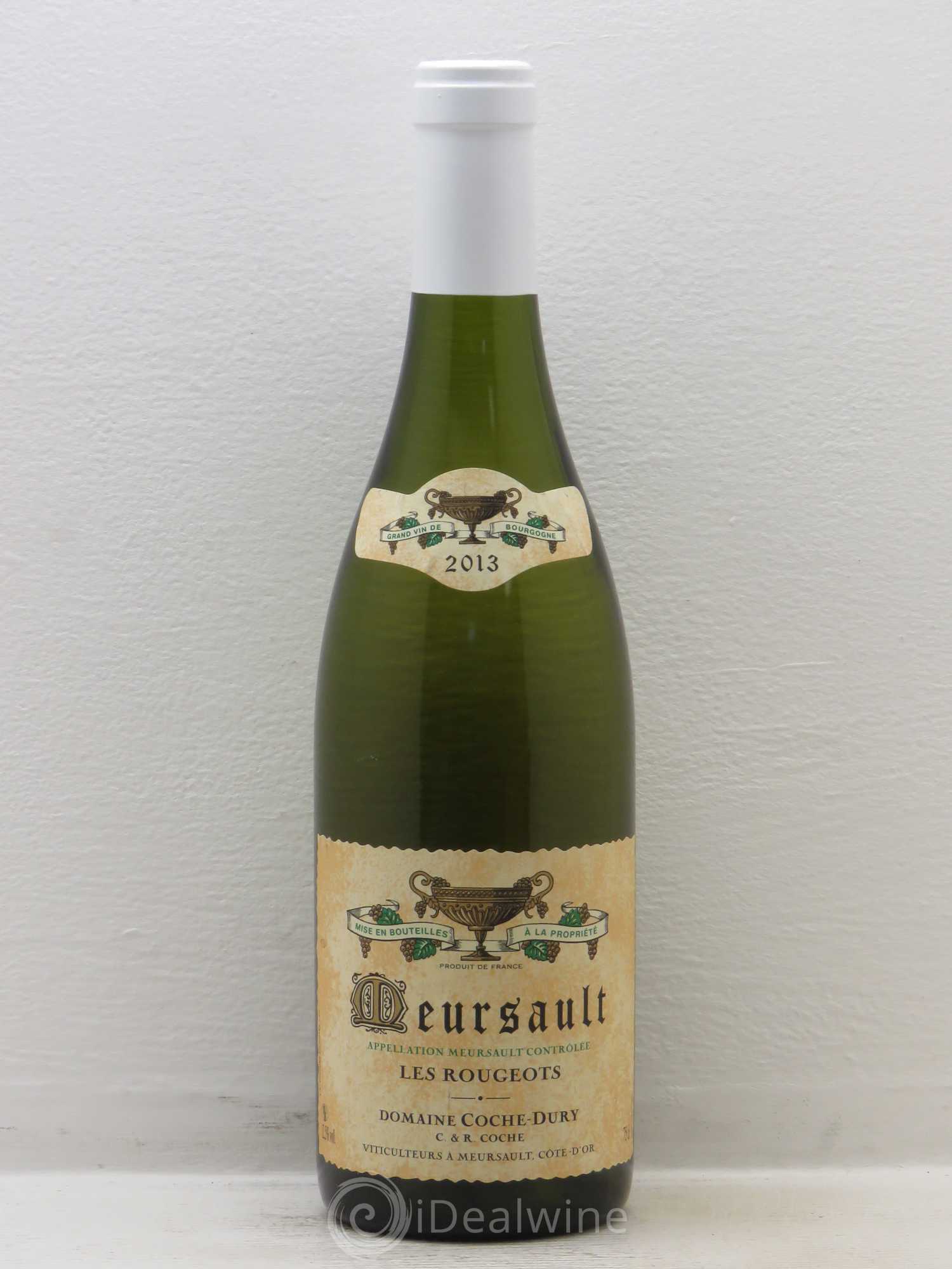 Meursault Les Rougeots Coche Dury (Domaine) 2013 - Lot de 1 bouteille - 0