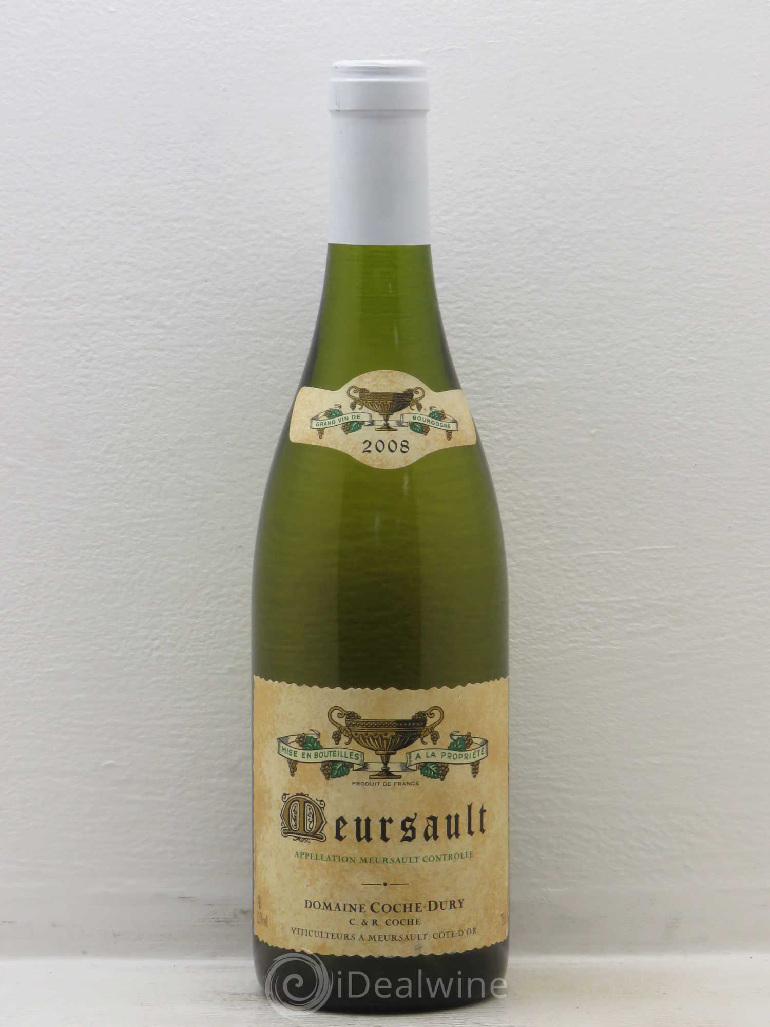 Meursault Coche Dury (Domaine) 2008 - Lot de 1 bouteille - 0